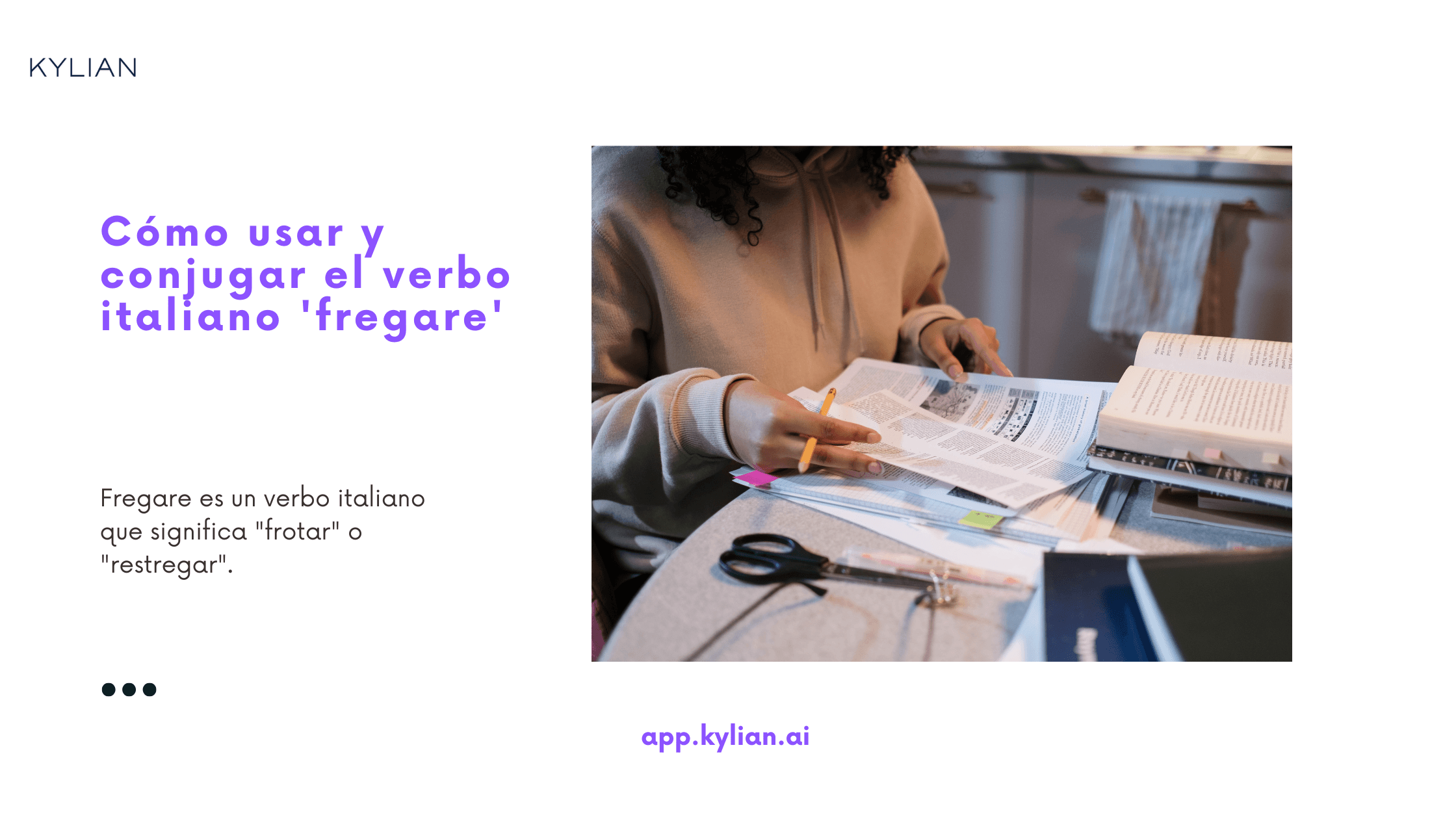 Cómo usar y conjugar el verbo italiano 'fregare'