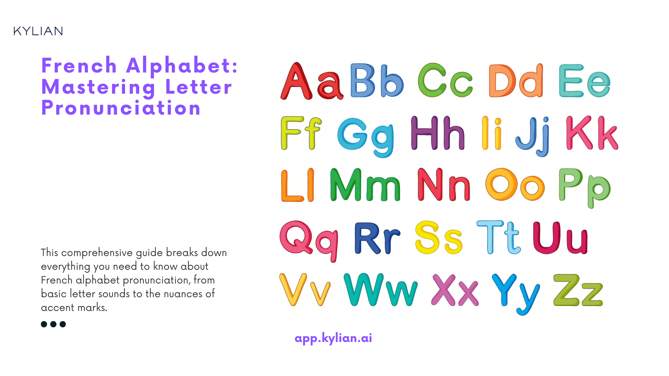 French Alphabet: Mastering Letter Pronunciation