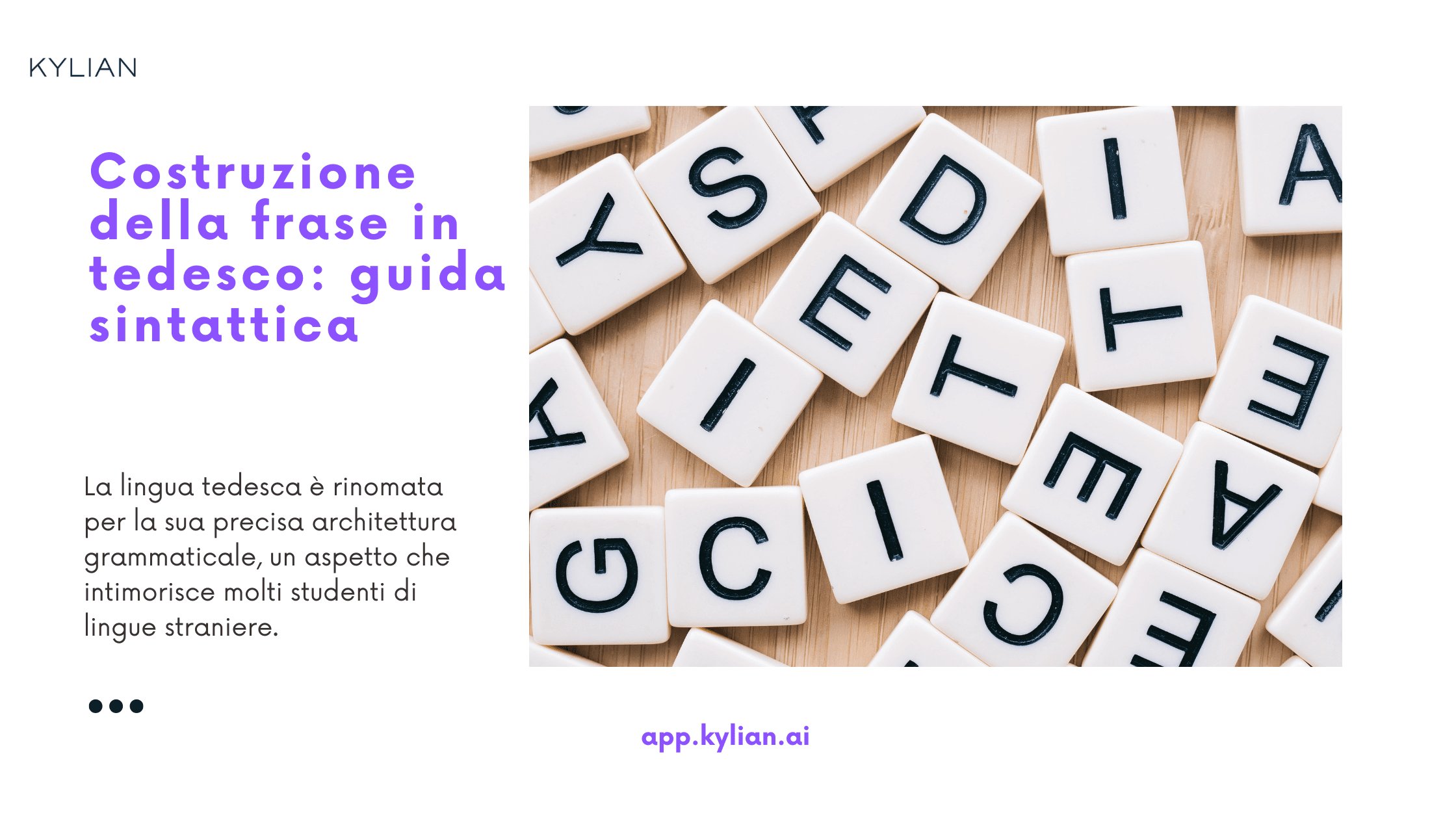 Costruzione della frase in tedesco: guida sintattica