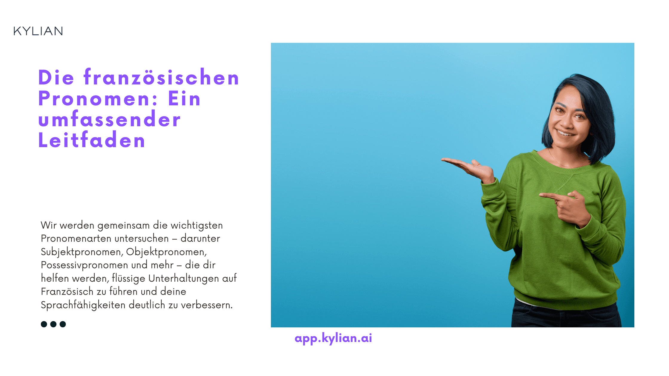 Die französischen Pronomen: Ein umfassender Leitfaden