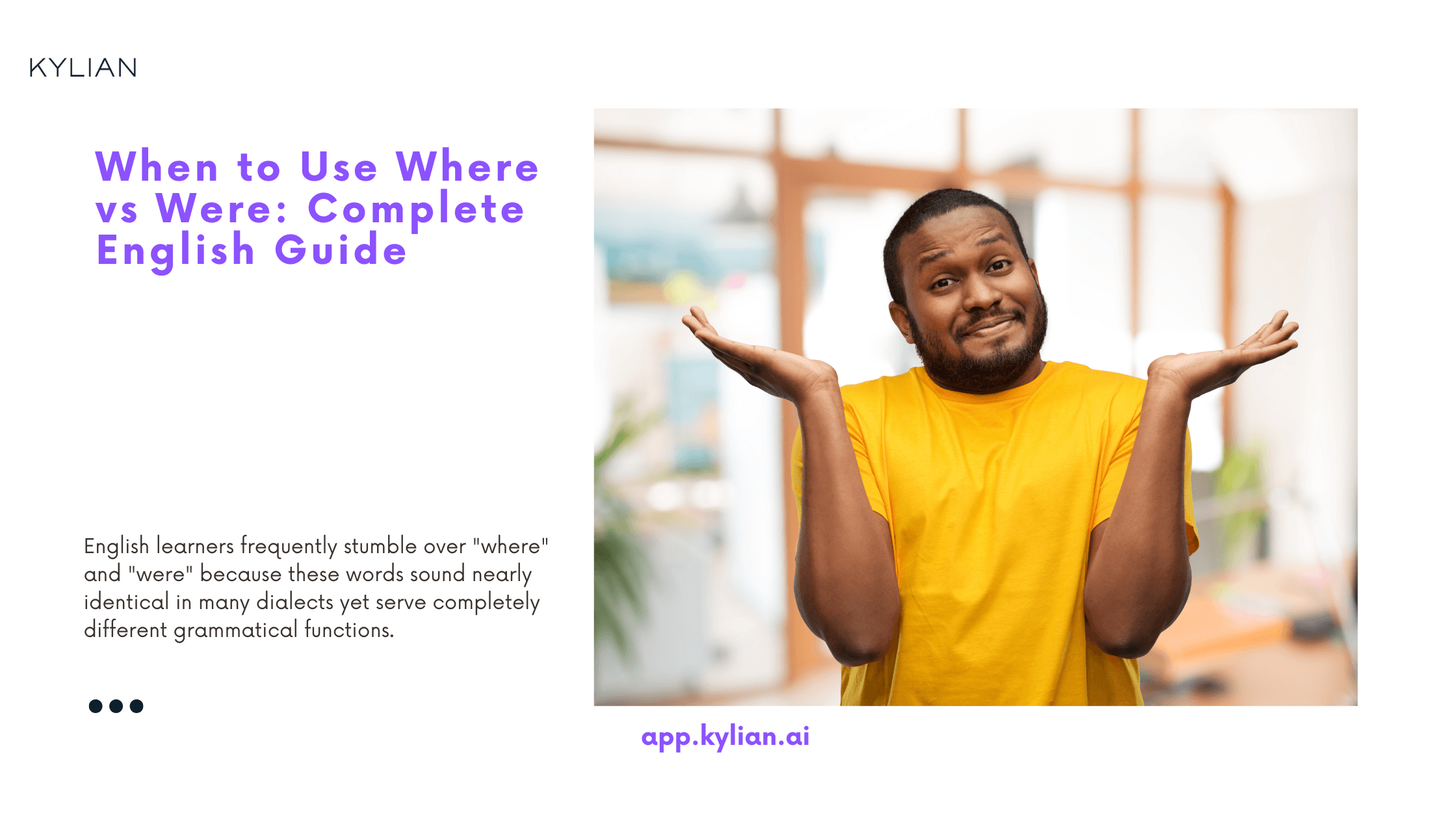 When to Use Where vs Were: Complete English Guide