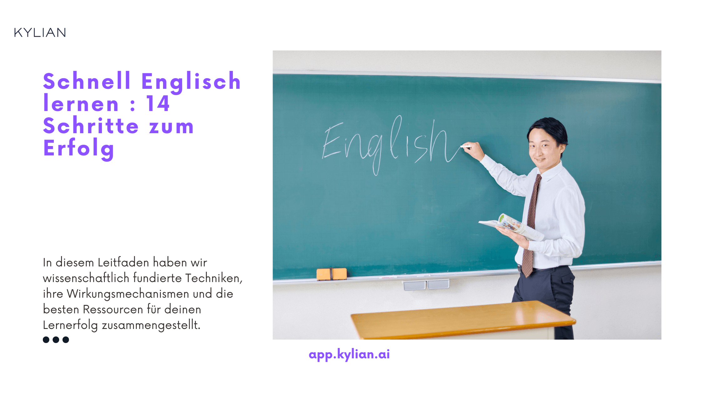 Schnell Englisch lernen : 14 Schritte zum Erfolg