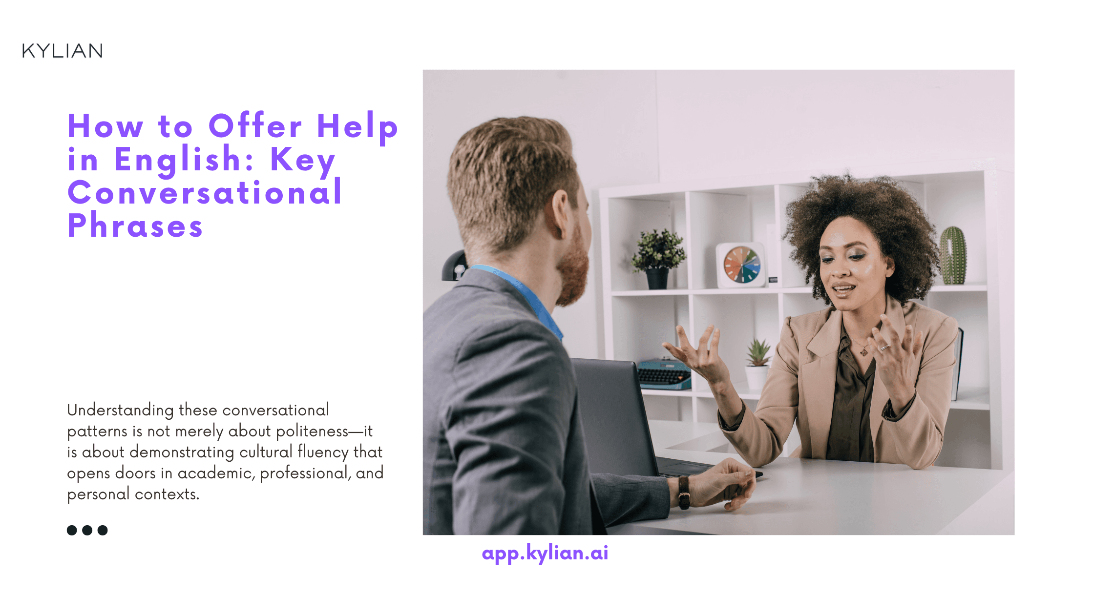 How to Offer Help in English: Key Conversational Phrases