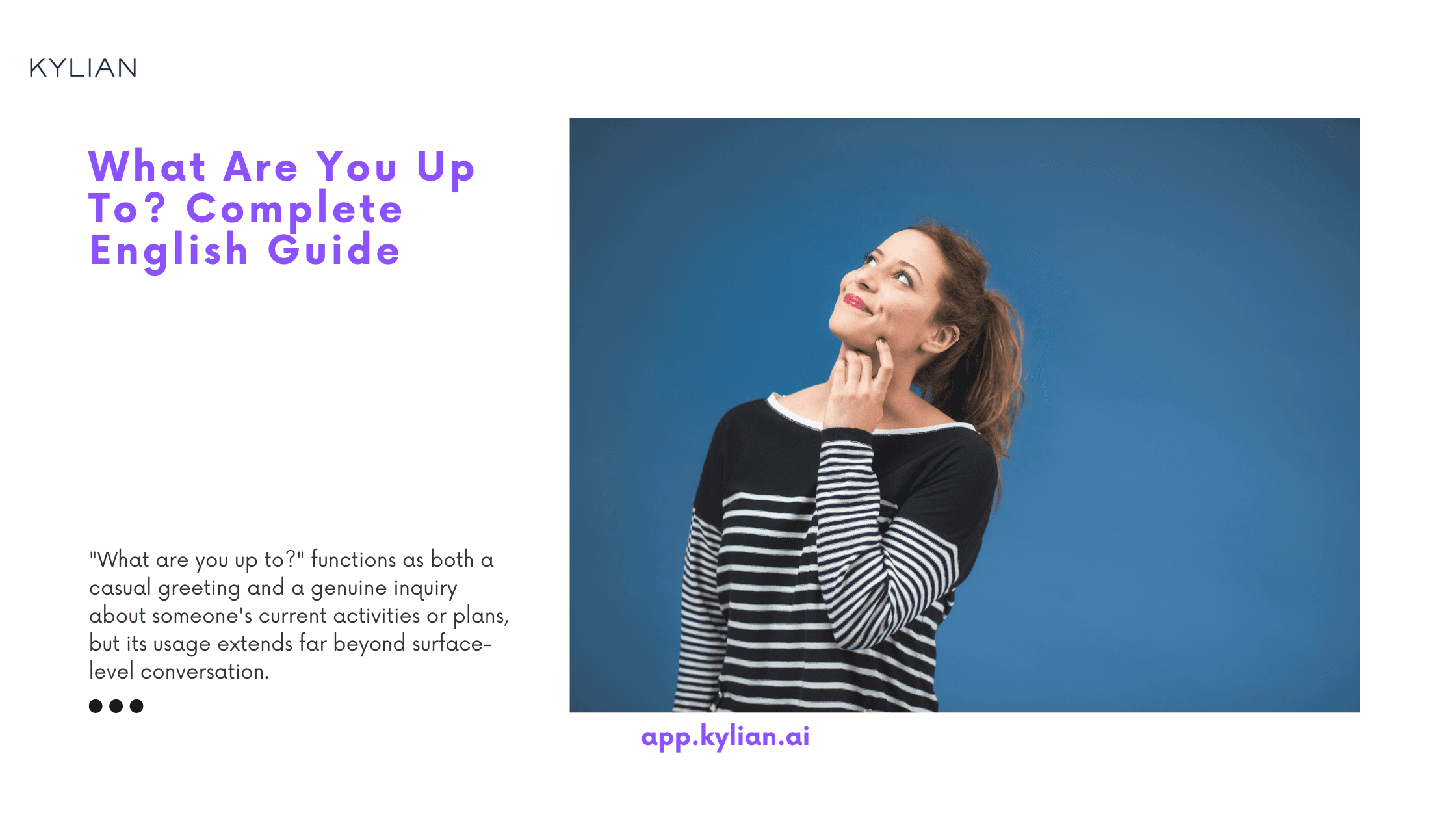 What Are You Up To? Complete English Guide