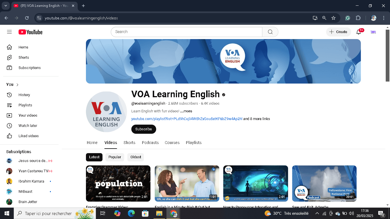 VOA Learning English