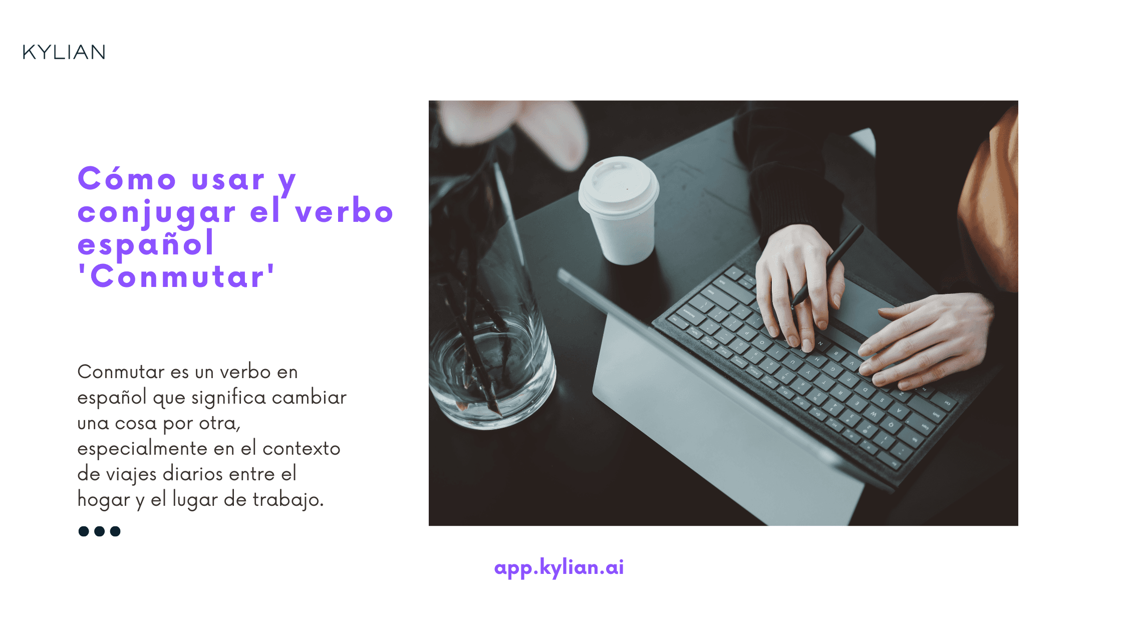 Cómo usar y conjugar el verbo español 'Conmutar'