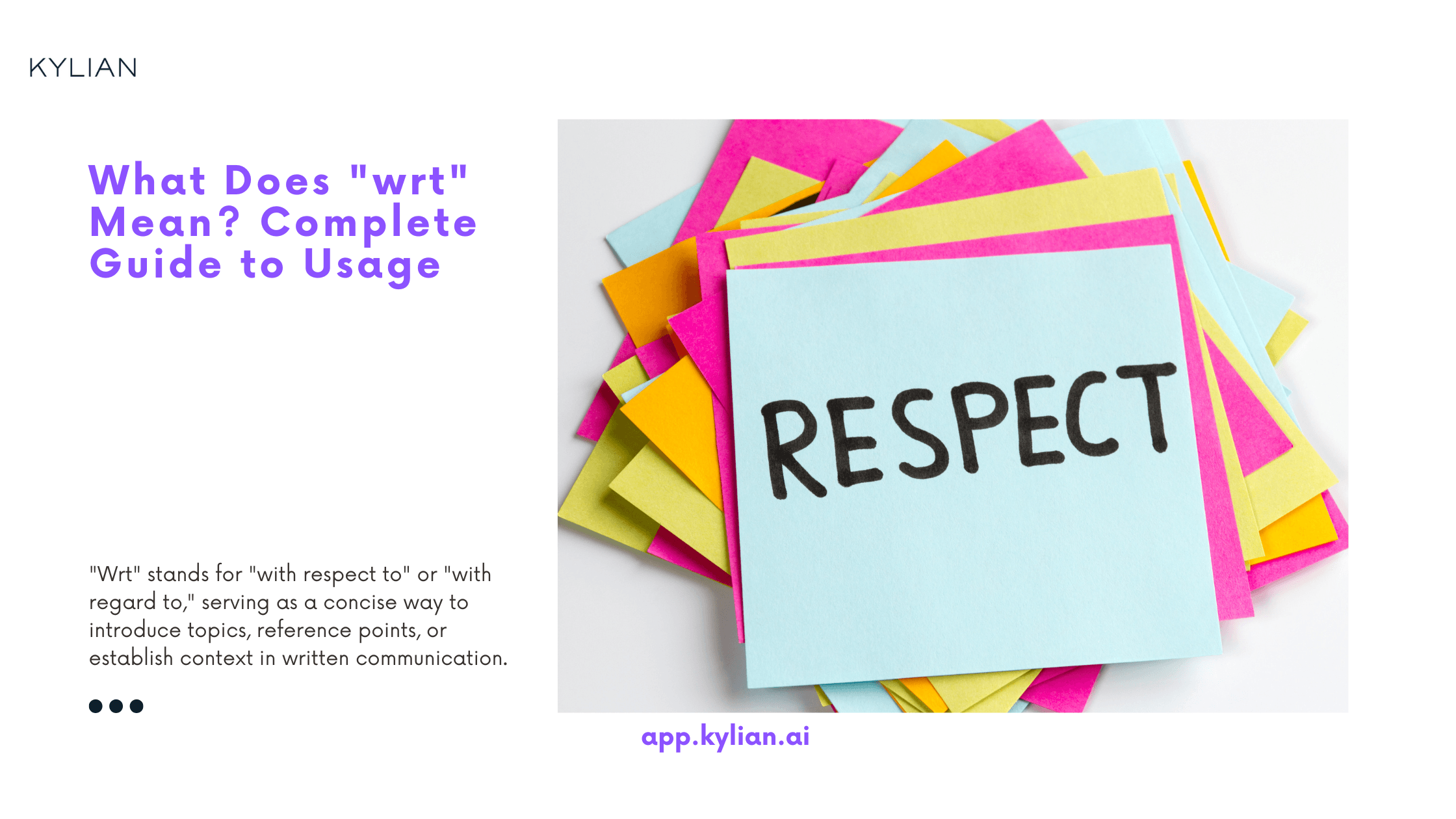 What Does "wrt" Mean? Complete Guide to Usage