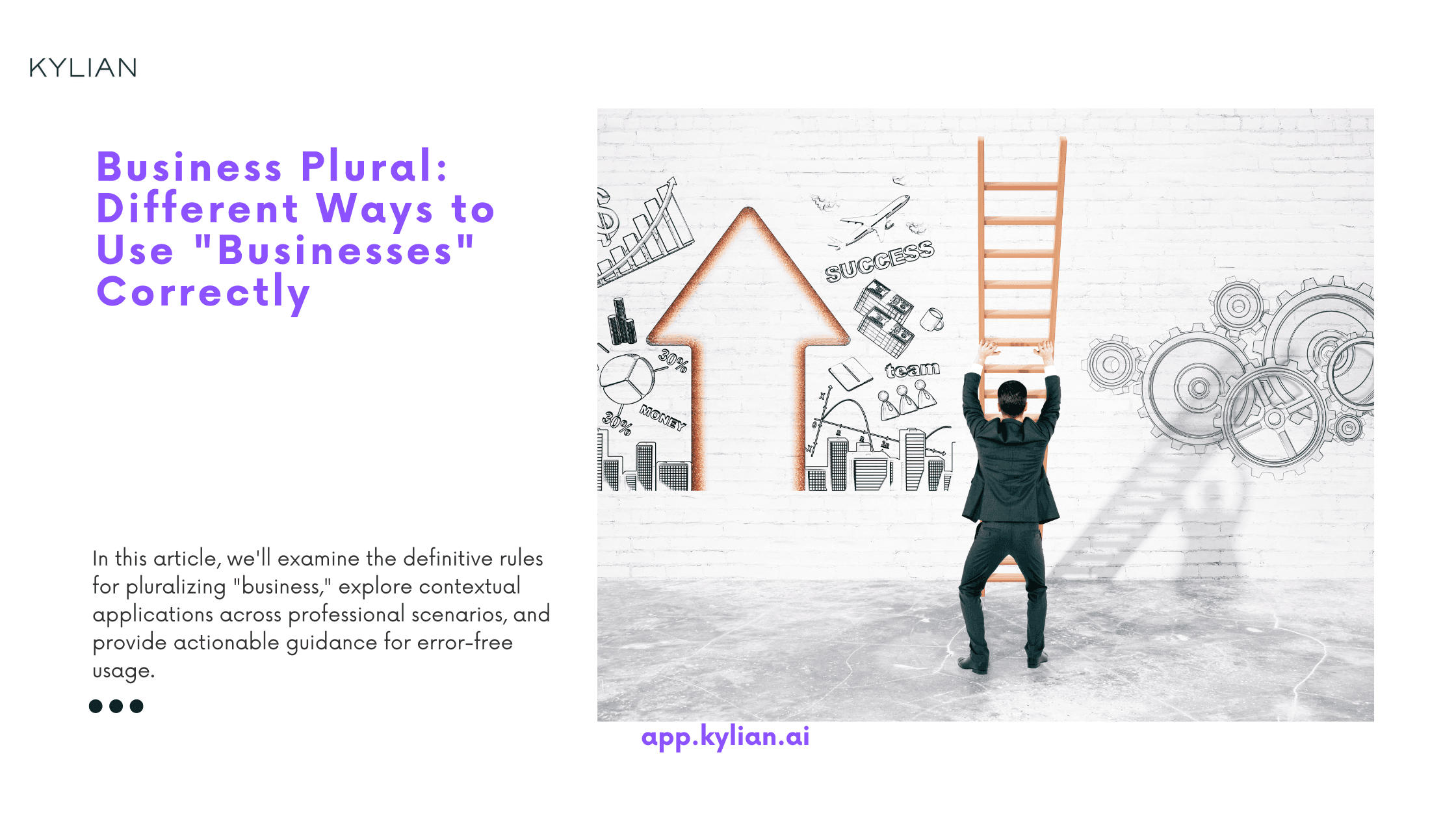 Business Plural: Different Ways to Use "Businesses" Correctly