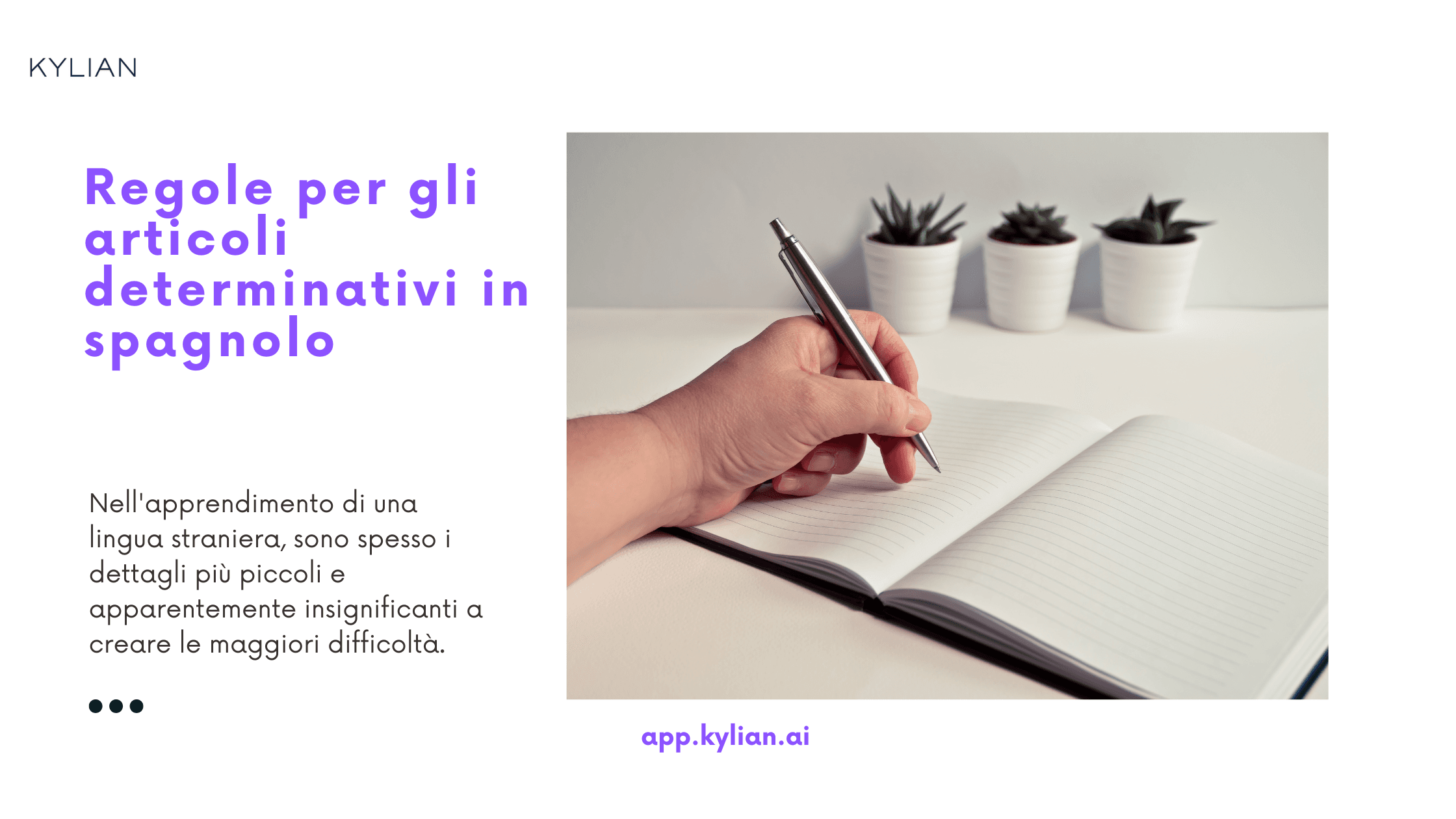 Regole per gli articoli determinativi in spagnolo