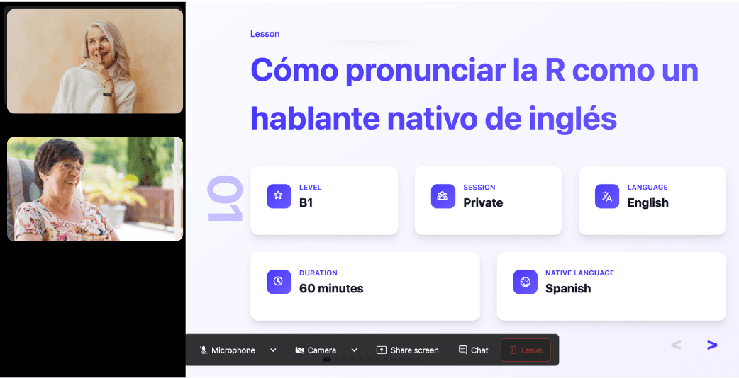 Kylian, tu profesor de idiomas disponible 24/7, en cualquier lugar y en cualquier momento.