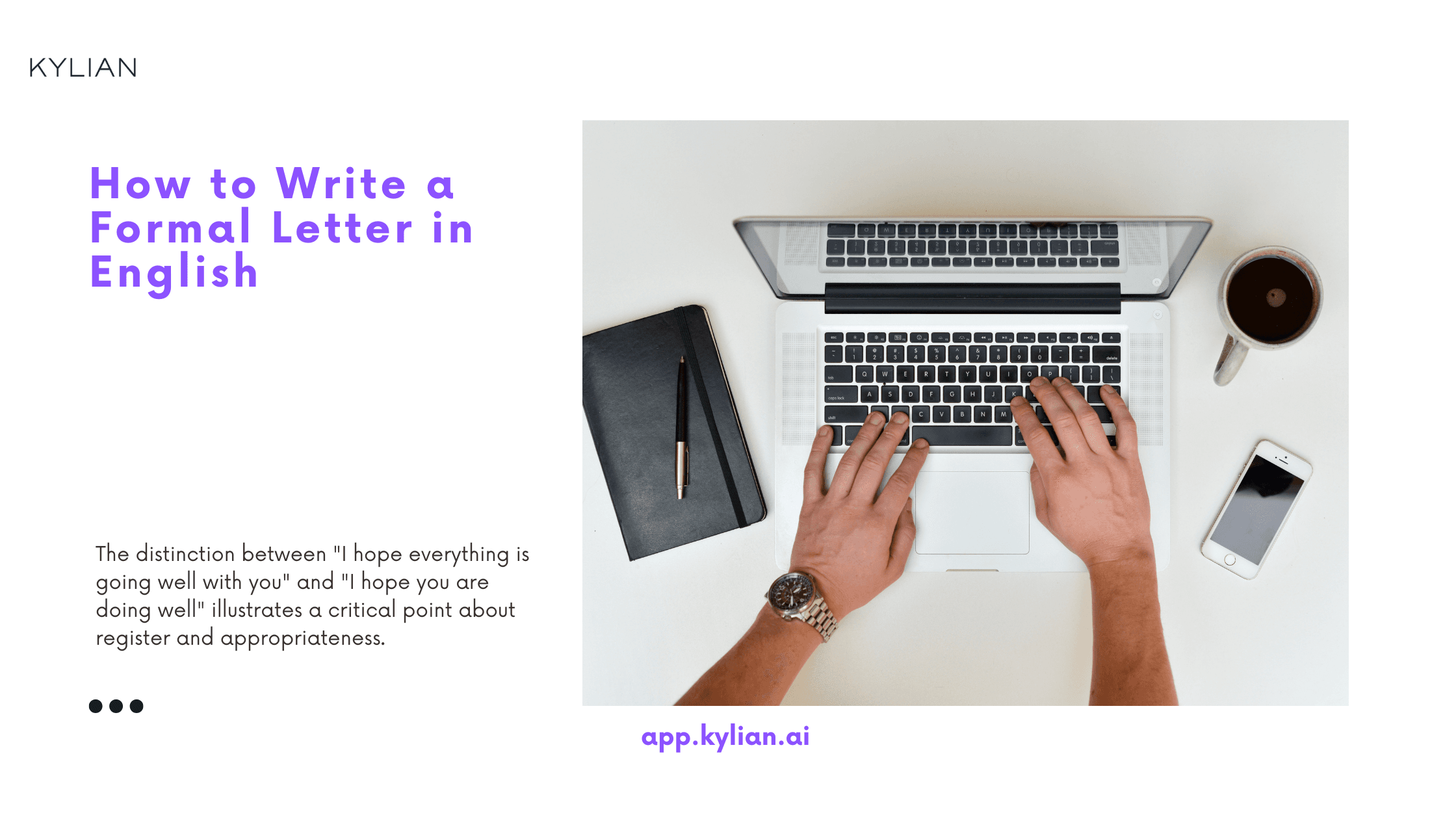 How to Write a Formal Letter in English