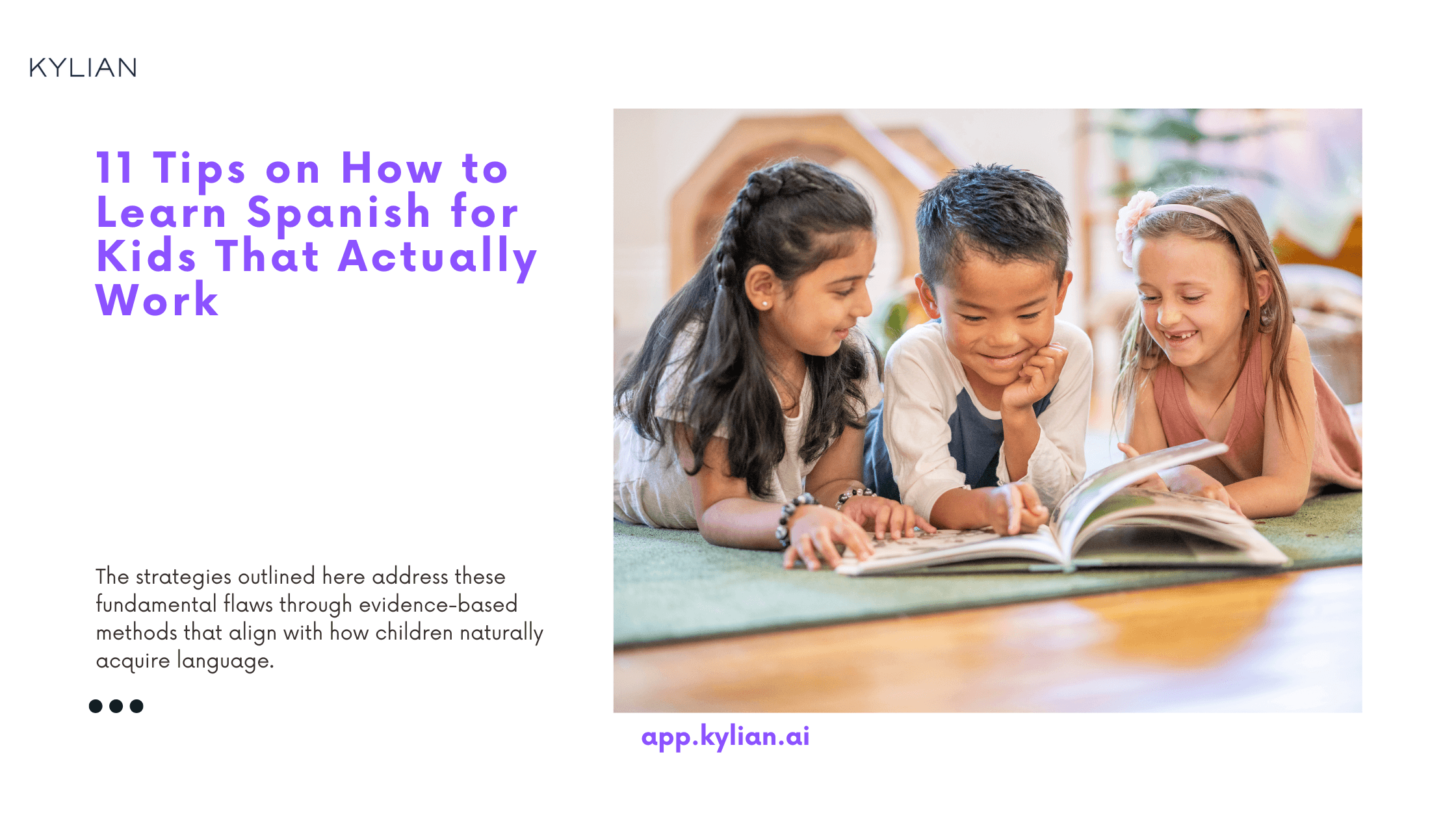 11 Tips on How to Learn Spanish for Kids That Actually Work