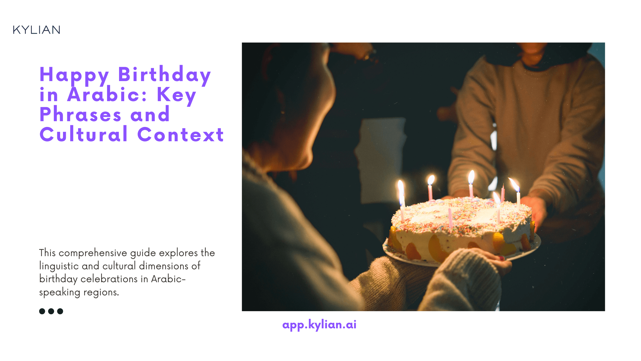Happy Birthday in Arabic: Key Phrases and Cultural Context