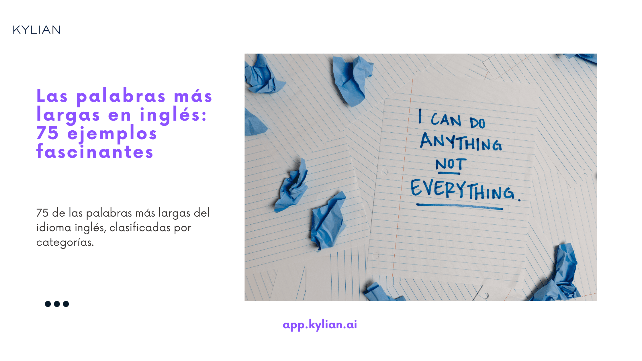 Las palabras más largas en inglés: 75 ejemplos fascinantes