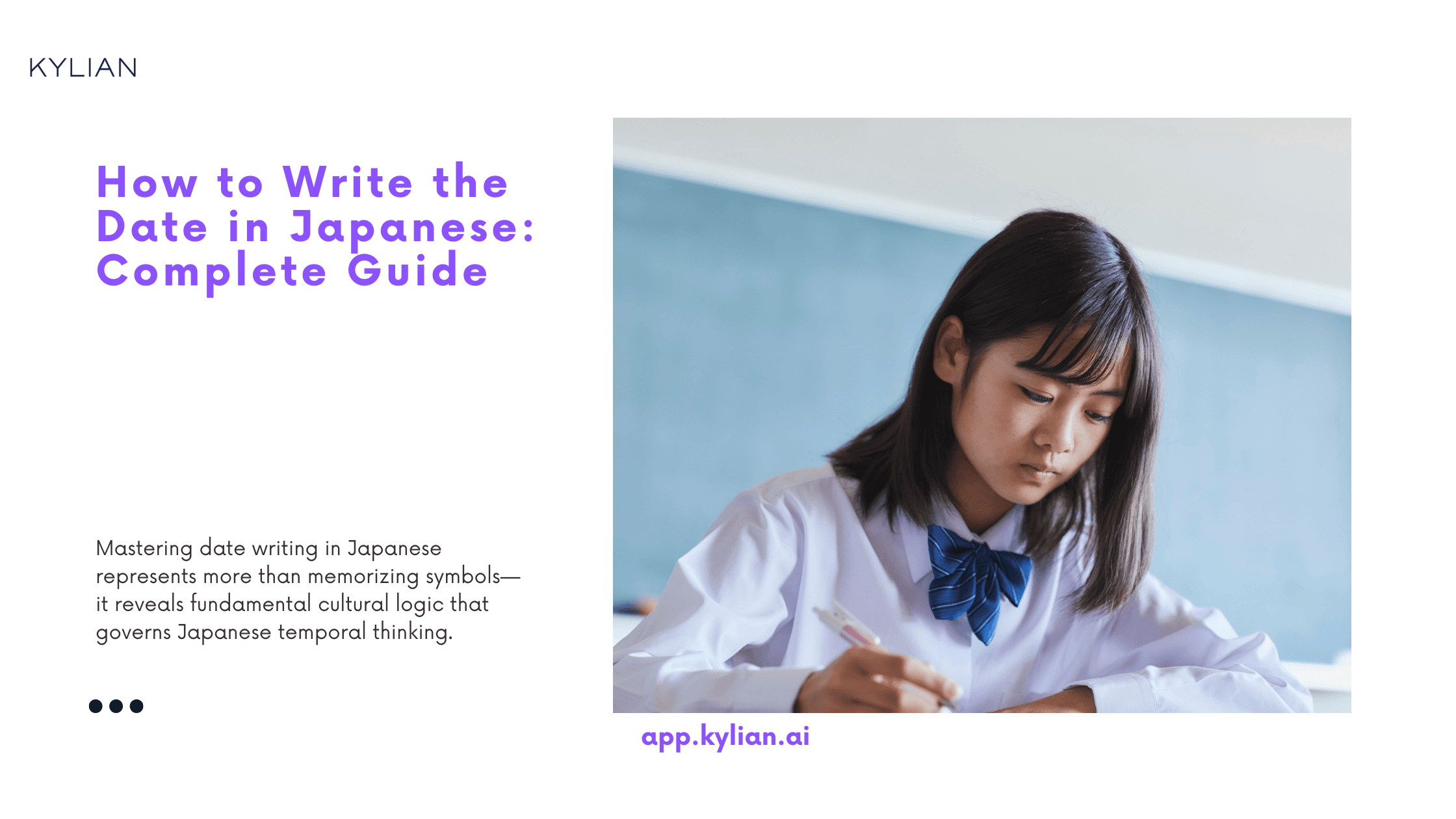How to Write the Date in Japanese: Complete Guide