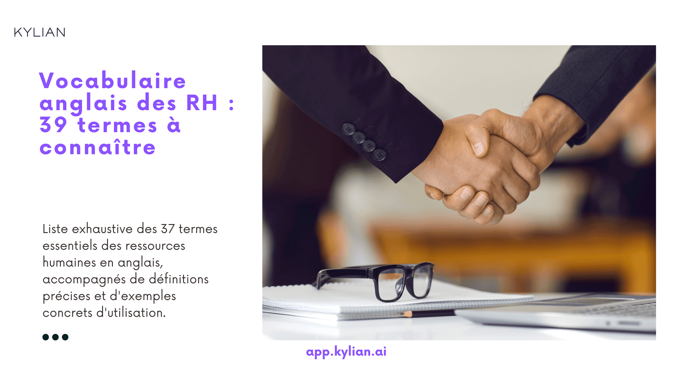 Vocabulaire anglais des RH : 39 termes à connaître