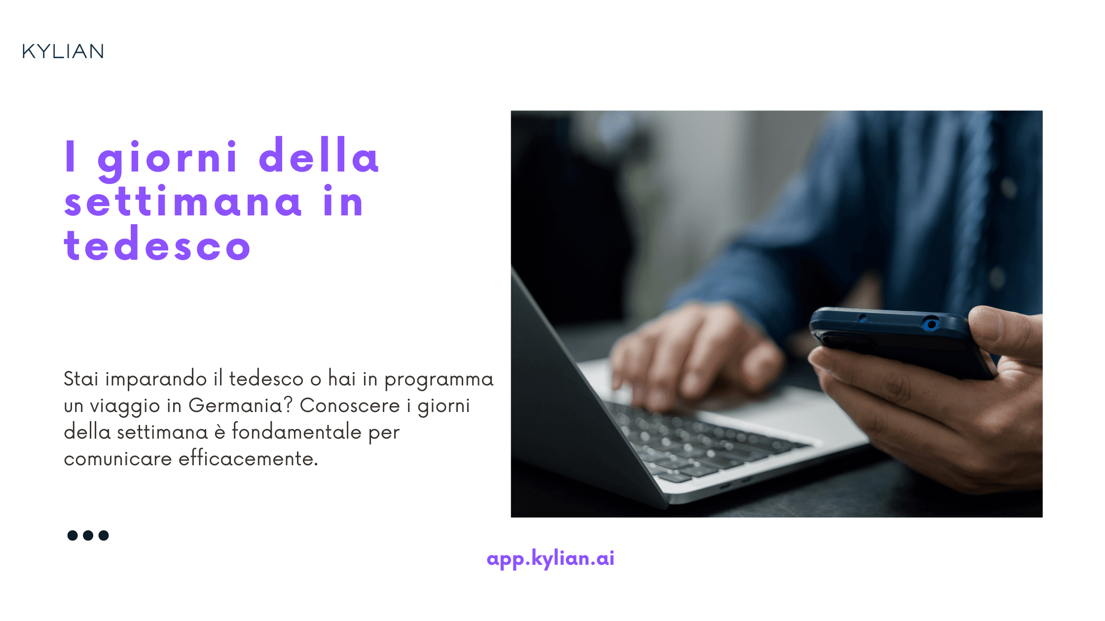 I giorni della settimana in tedesco