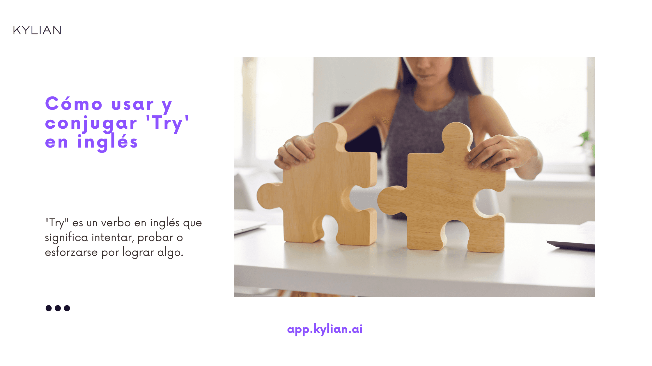 Cómo usar y conjugar 'Try' en inglés