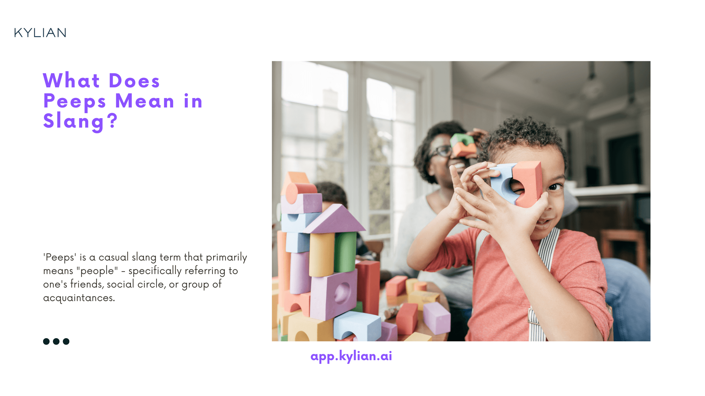 What Does Peeps Mean in Slang?