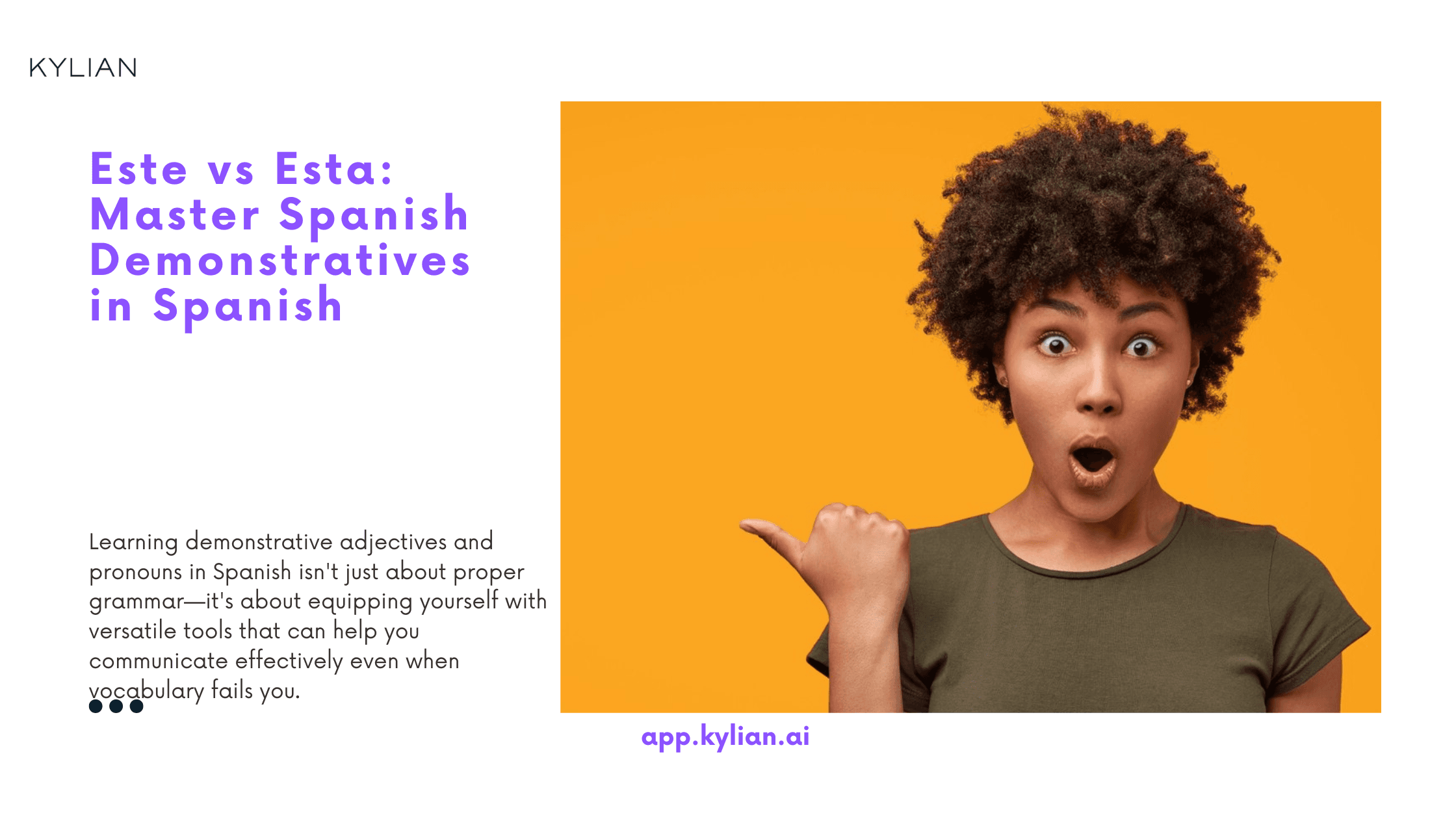 Este vs Esta: Master Spanish Demonstratives in Spanish