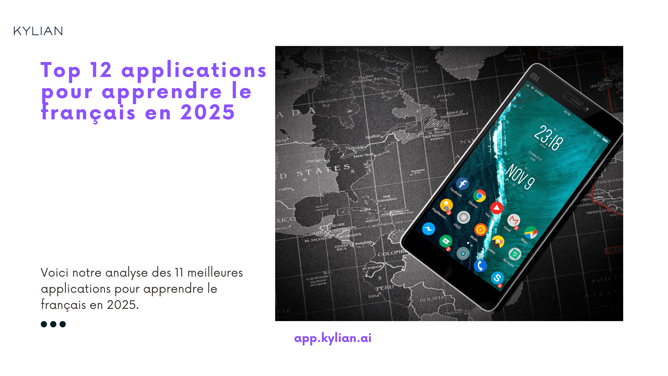 Top 12 applications pour apprendre le français en 2025