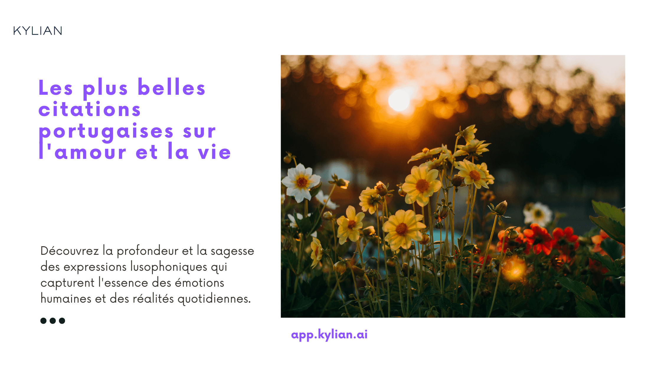 Les plus belles citations portugaises sur l'amour et la vie