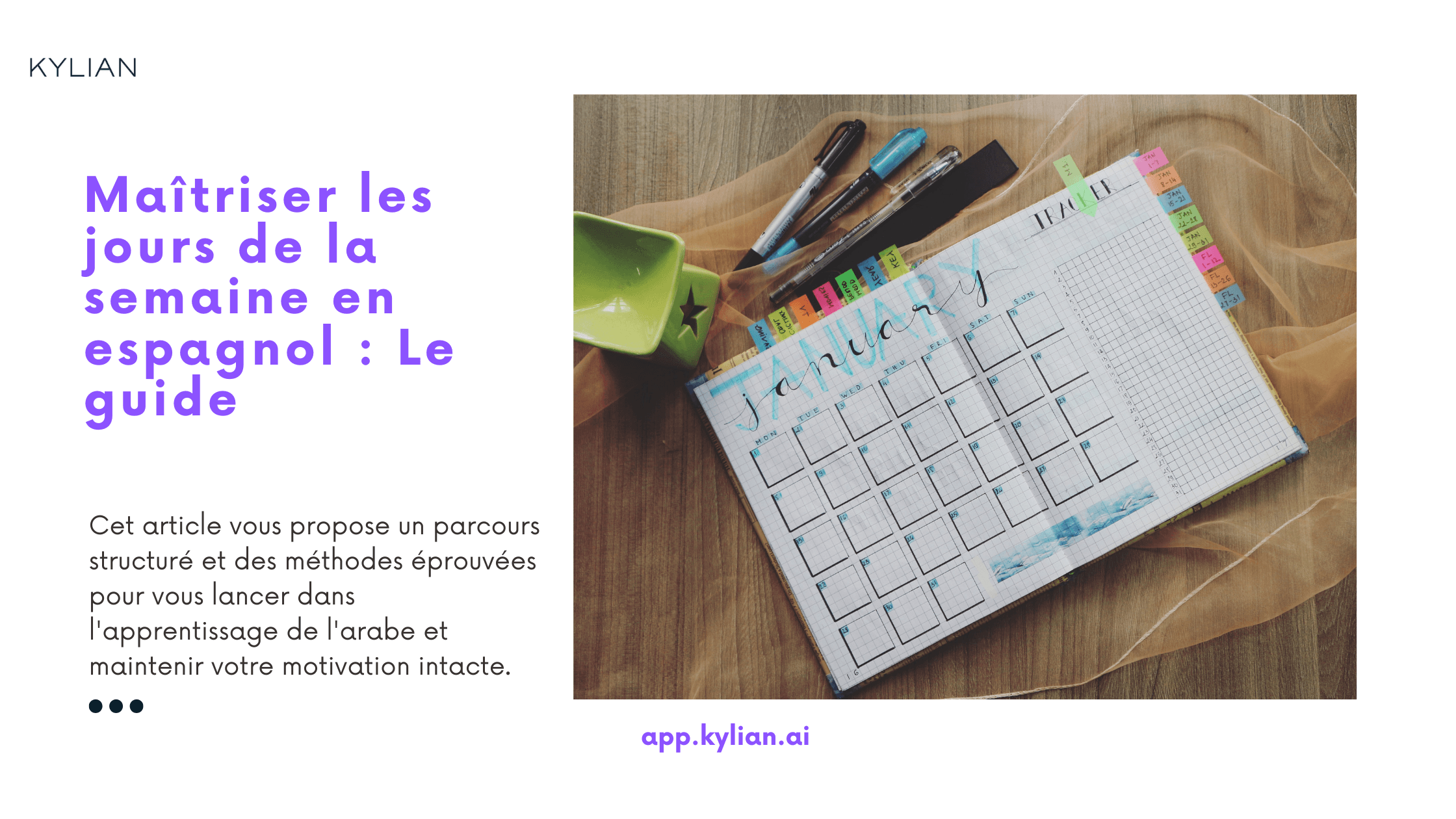 Maîtriser les jours de la semaine en espagnol : Le guide