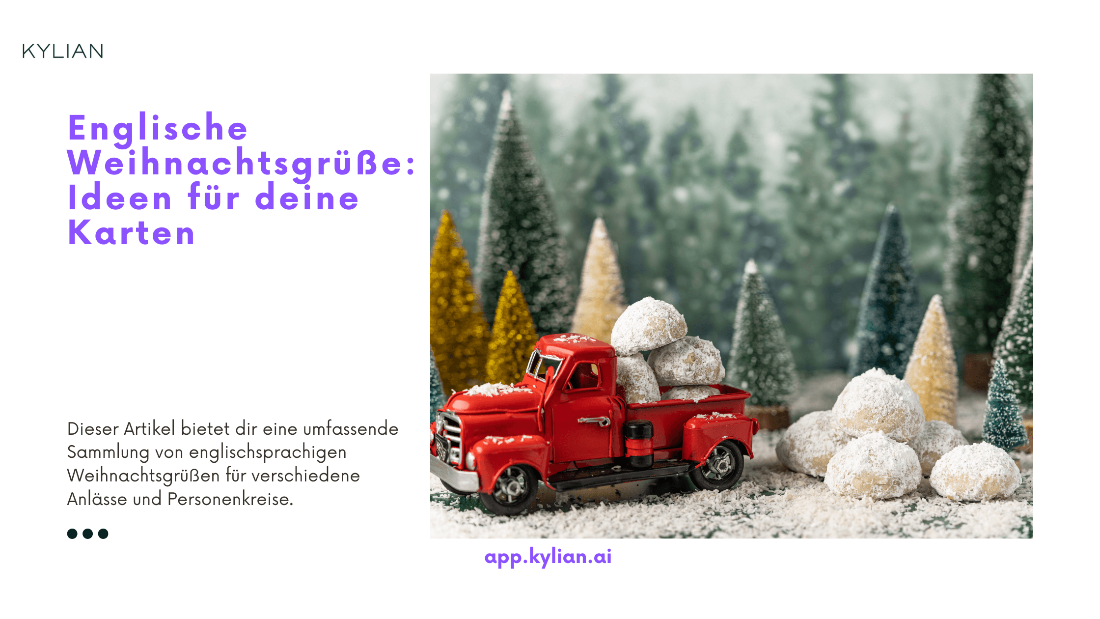 Englische Weihnachtsgrüße: Ideen für deine Karten