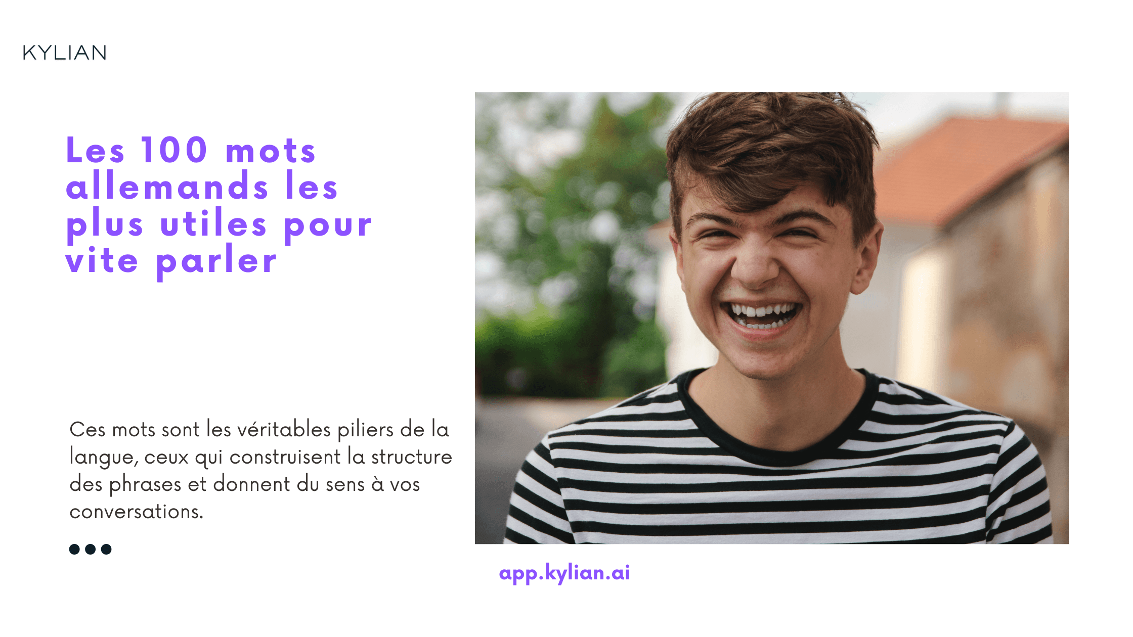 Les 100 mots allemands les plus utiles pour vite parler