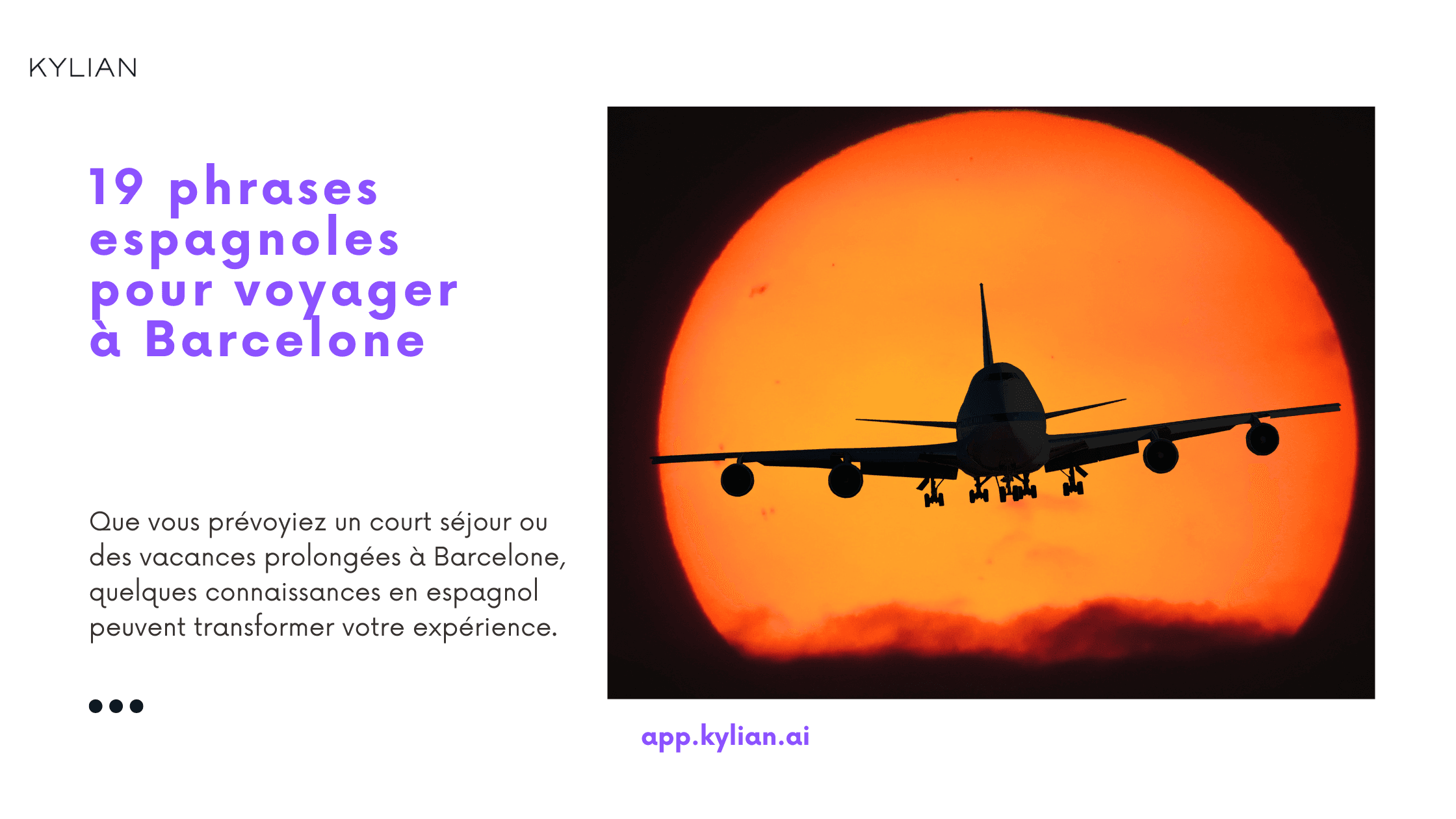 19 phrases espagnoles pour voyager à Barcelone