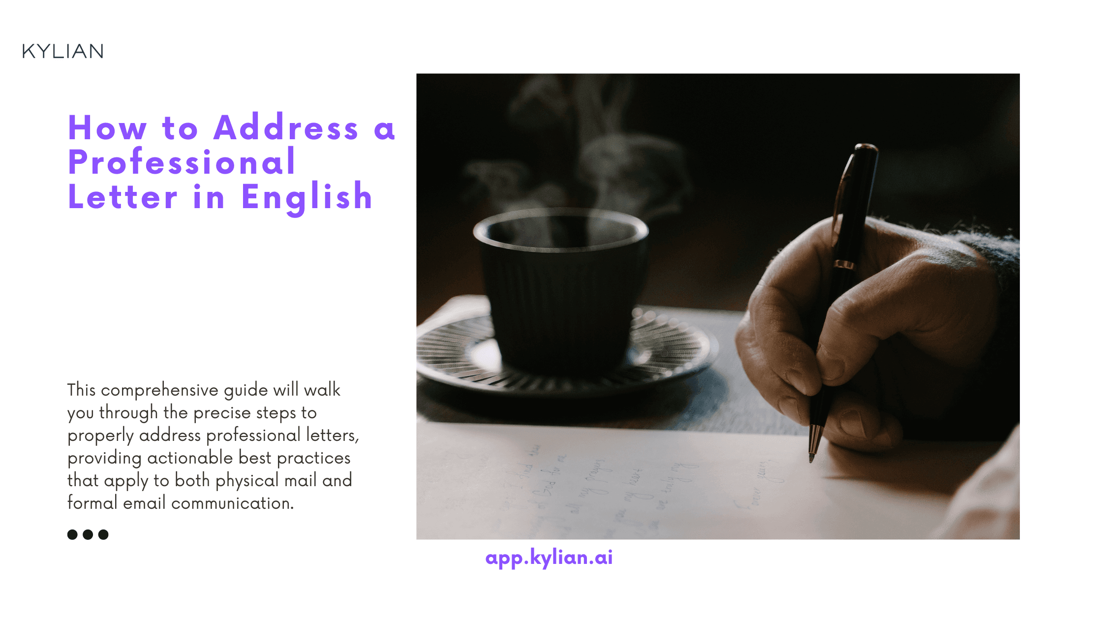 How to Address a Professional Letter in English