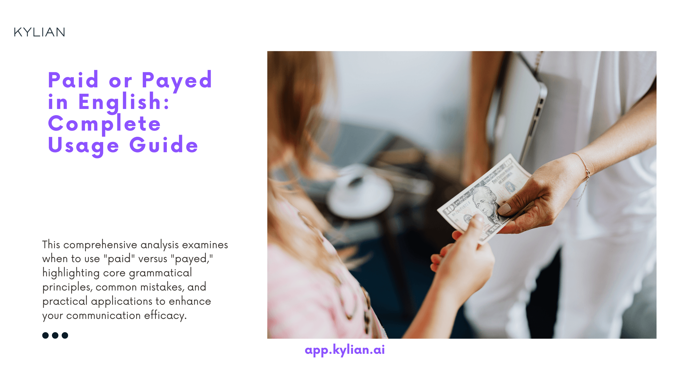 Paid or Payed in English: Complete Usage Guide