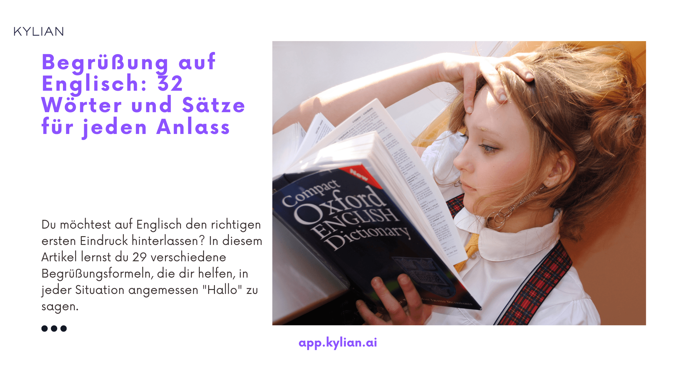 Begrüßung auf Englisch: 32 Wörter und Sätze für jeden Anlass