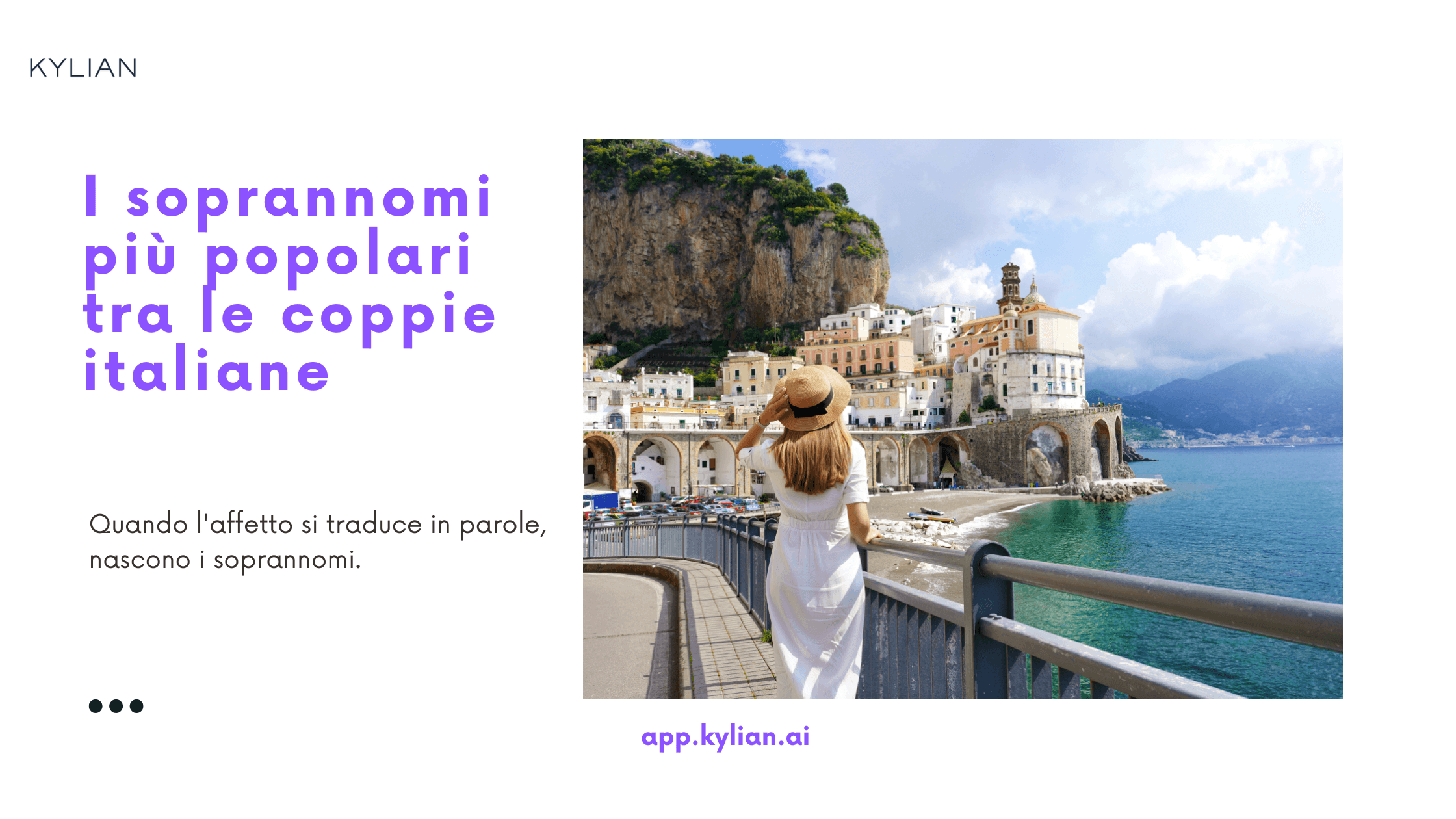 I soprannomi più popolari tra le coppie italiane
