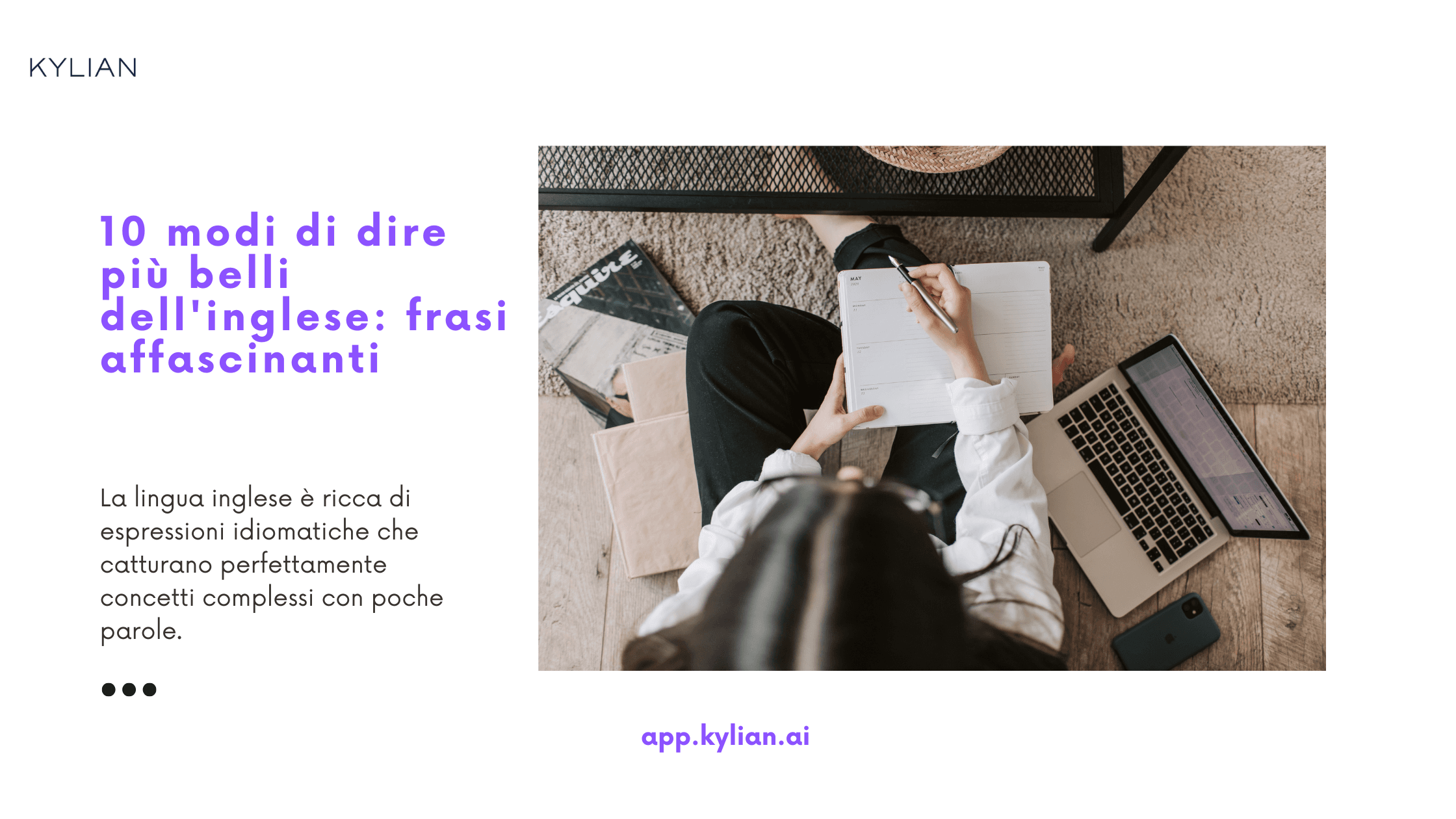 10 modi di dire più belli dell'inglese: frasi affascinanti