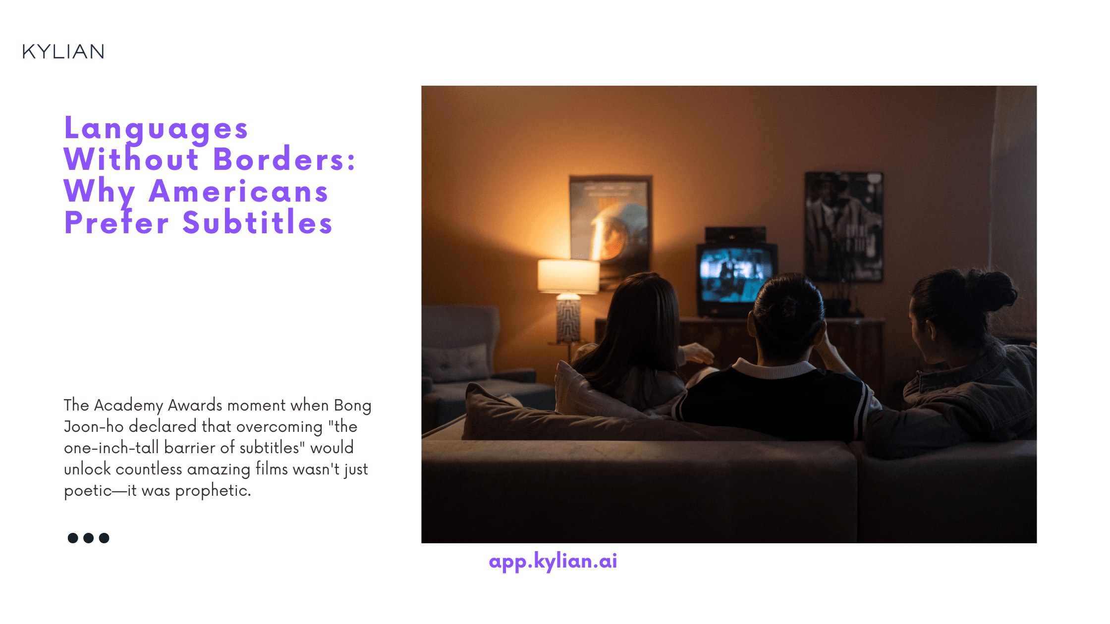 Languages Without Borders: Why Americans Prefer Subtitles