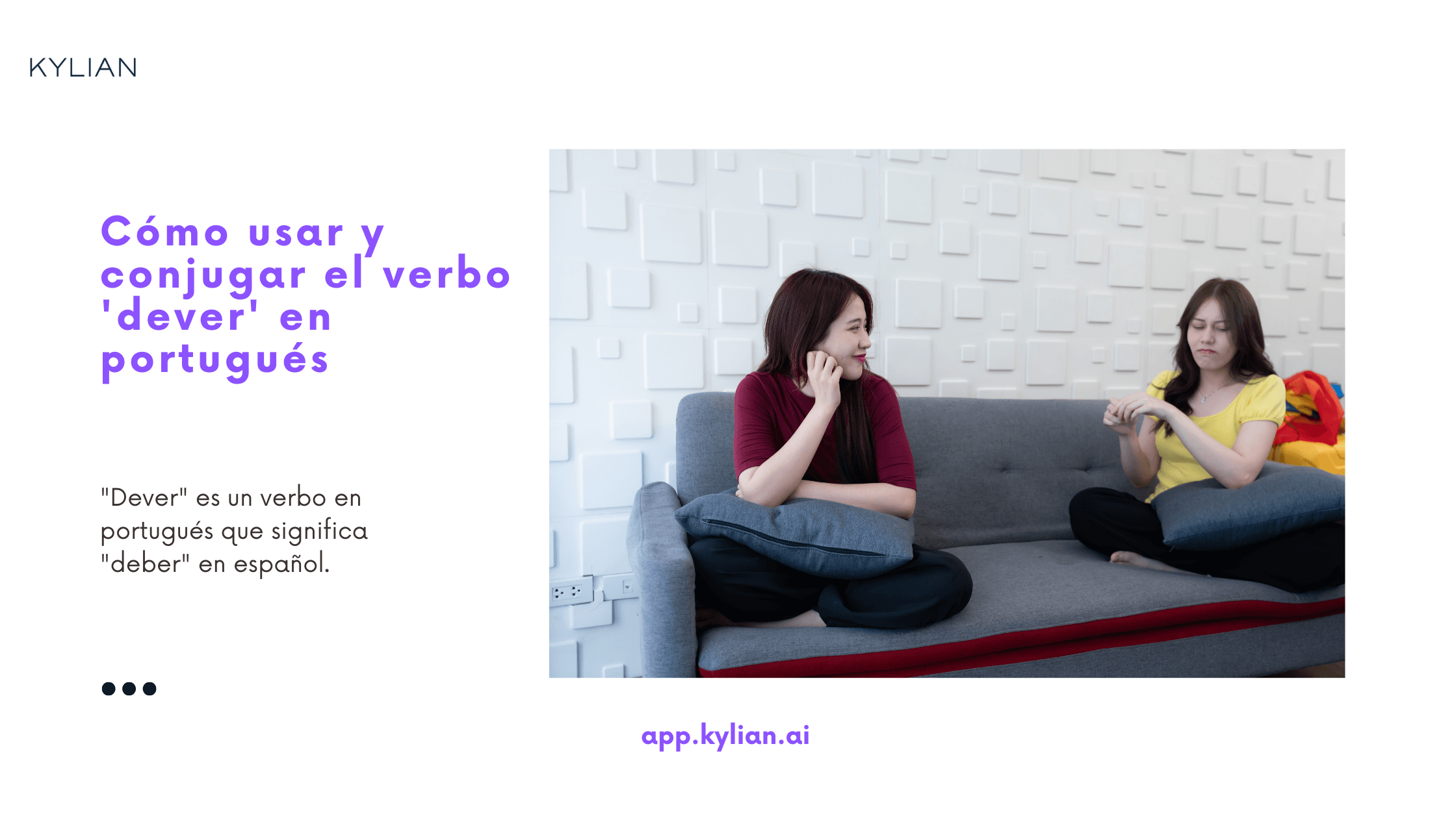 Cómo usar y conjugar el verbo 'dever' en portugués