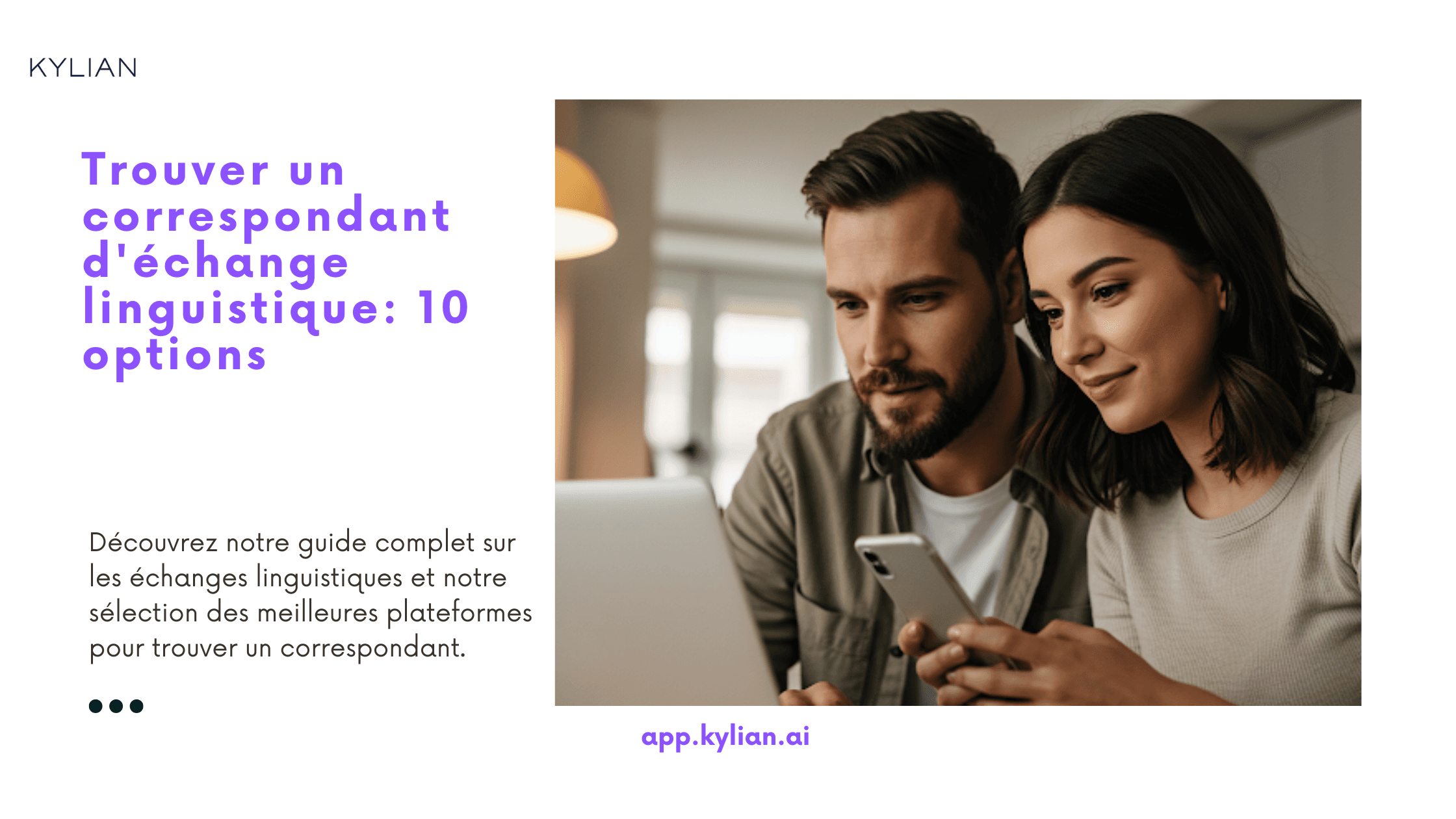 Trouver un correspondant d'échange linguistique: 10 options
