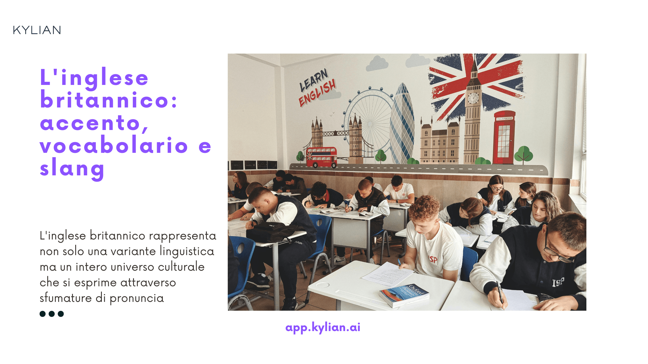 L'inglese britannico: accento, vocabolario e slang