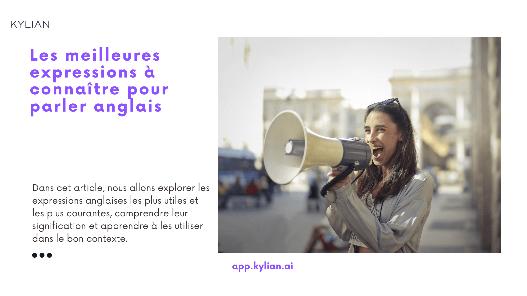 Les meilleures expressions à connaître pour parler anglais