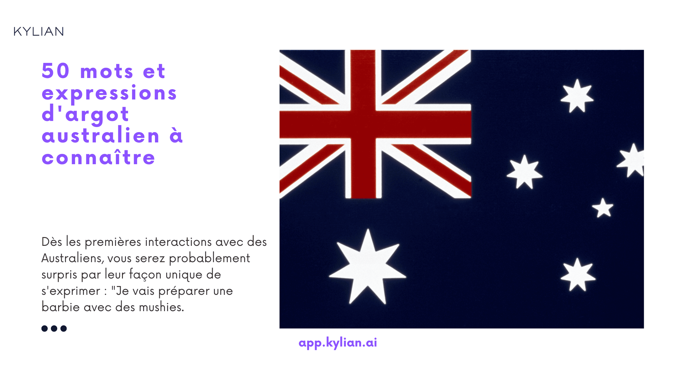 50 mots et expressions d'argot australien à connaître