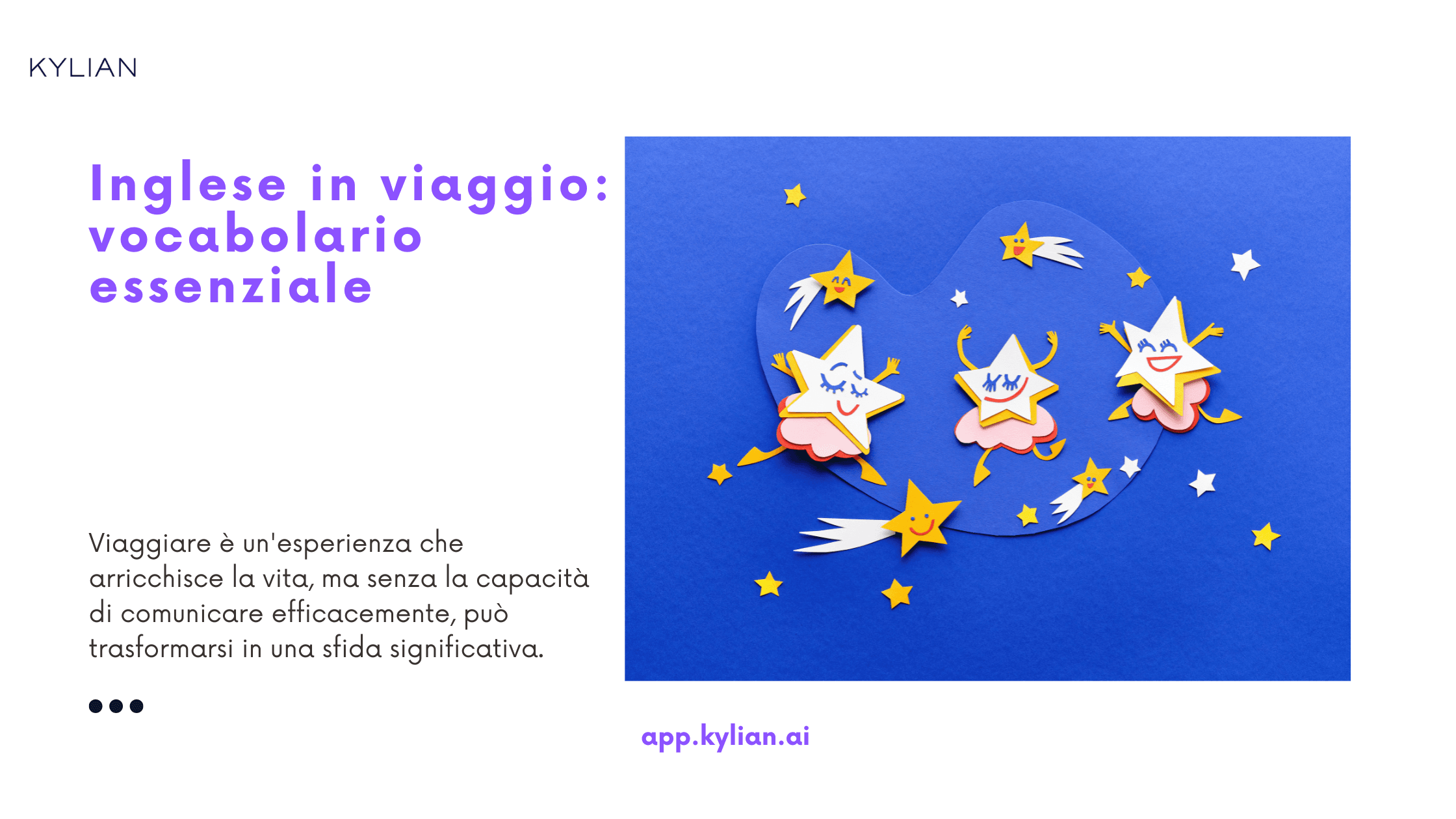 Inglese in viaggio: vocabolario essenziale