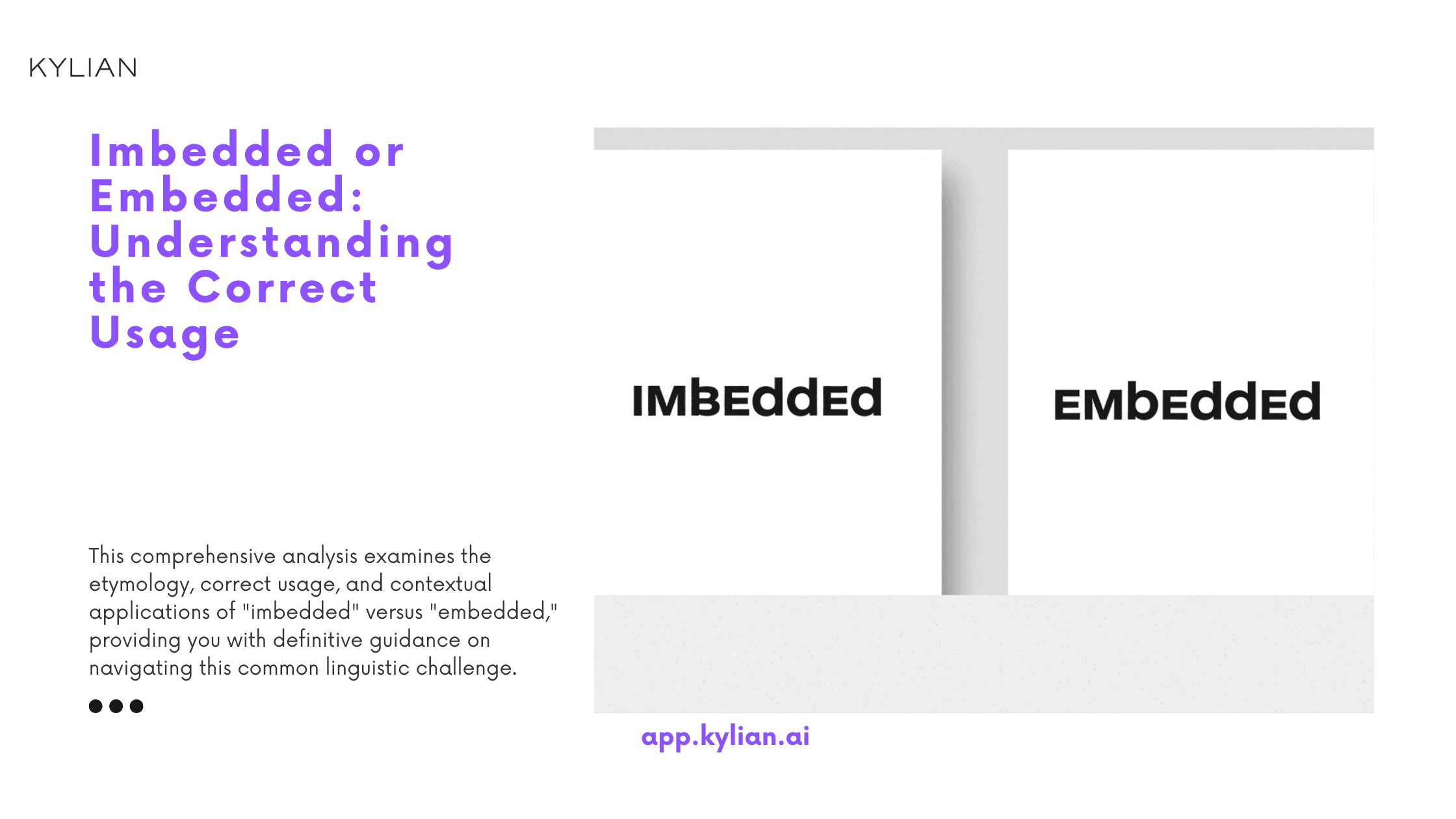 Imbedded or Embedded: Understanding the Correct Usage