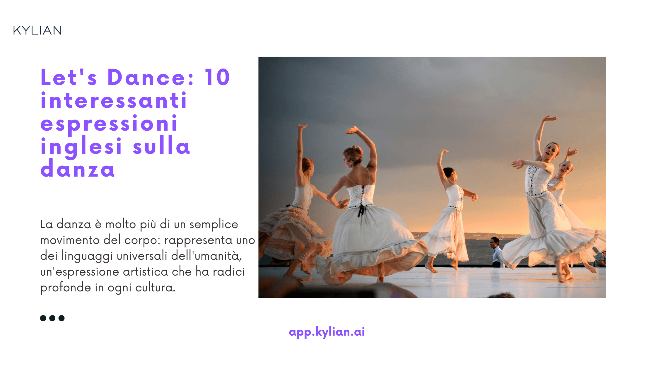 Let's Dance: 10 interessanti espressioni inglesi sulla danza