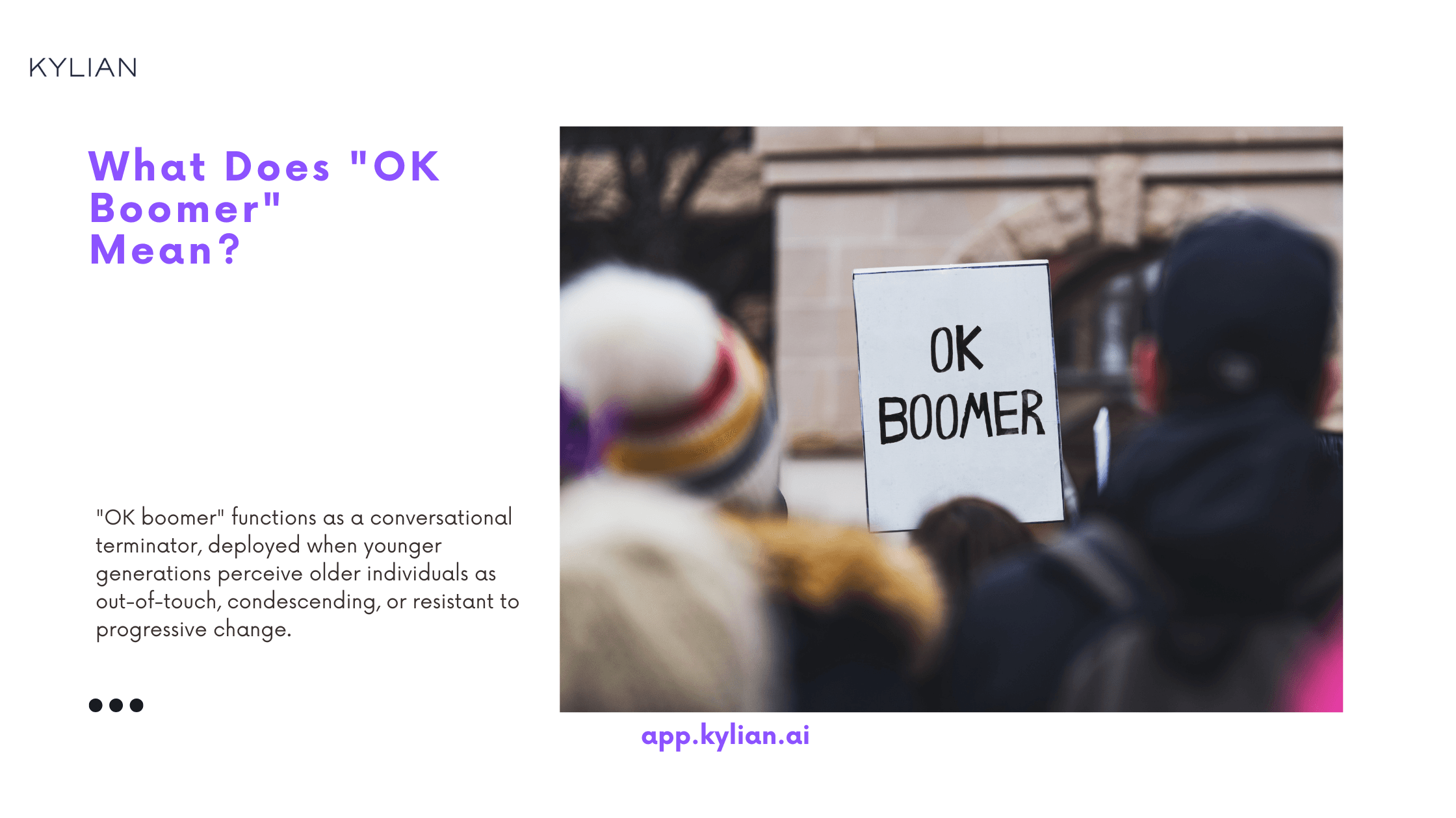 What Does "OK Boomer" Mean?