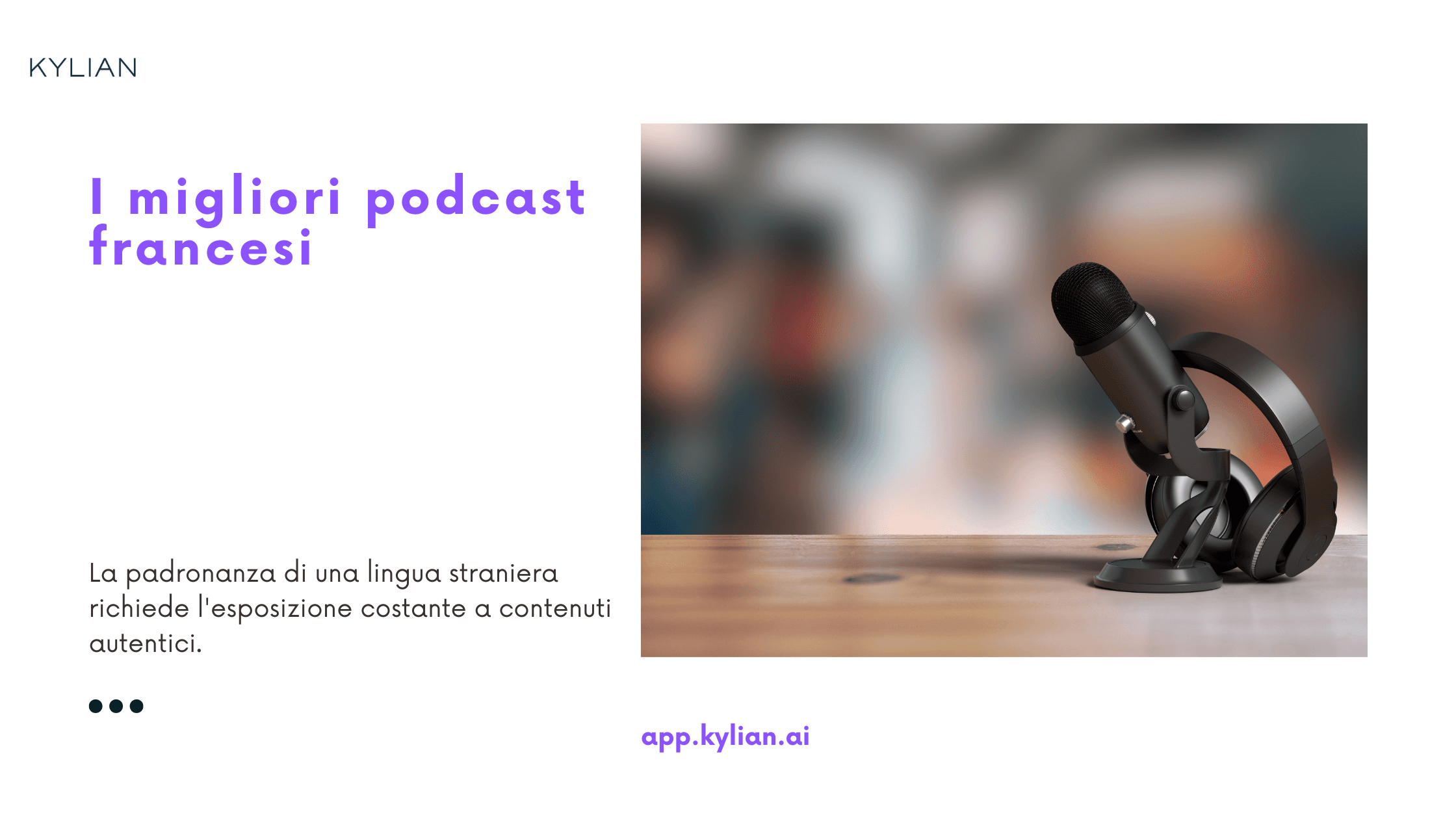 I migliori podcast francesi