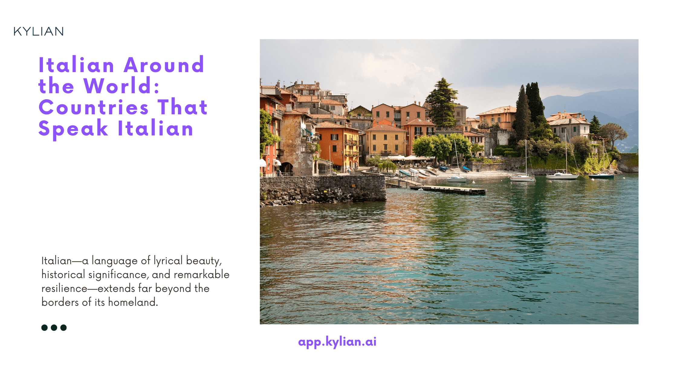 Italian Around the World: Countries That Speak Italian