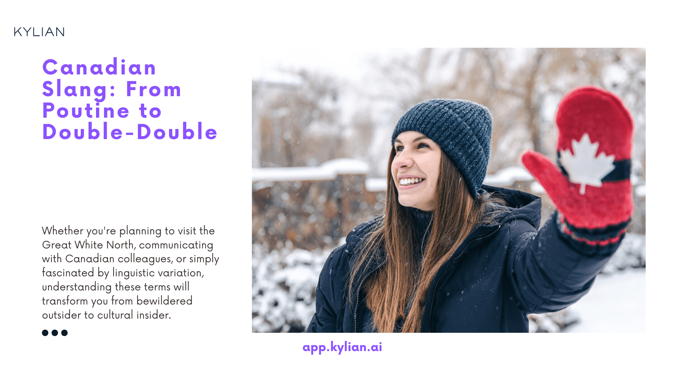 Canadian Slang: From Poutine to Double-Double