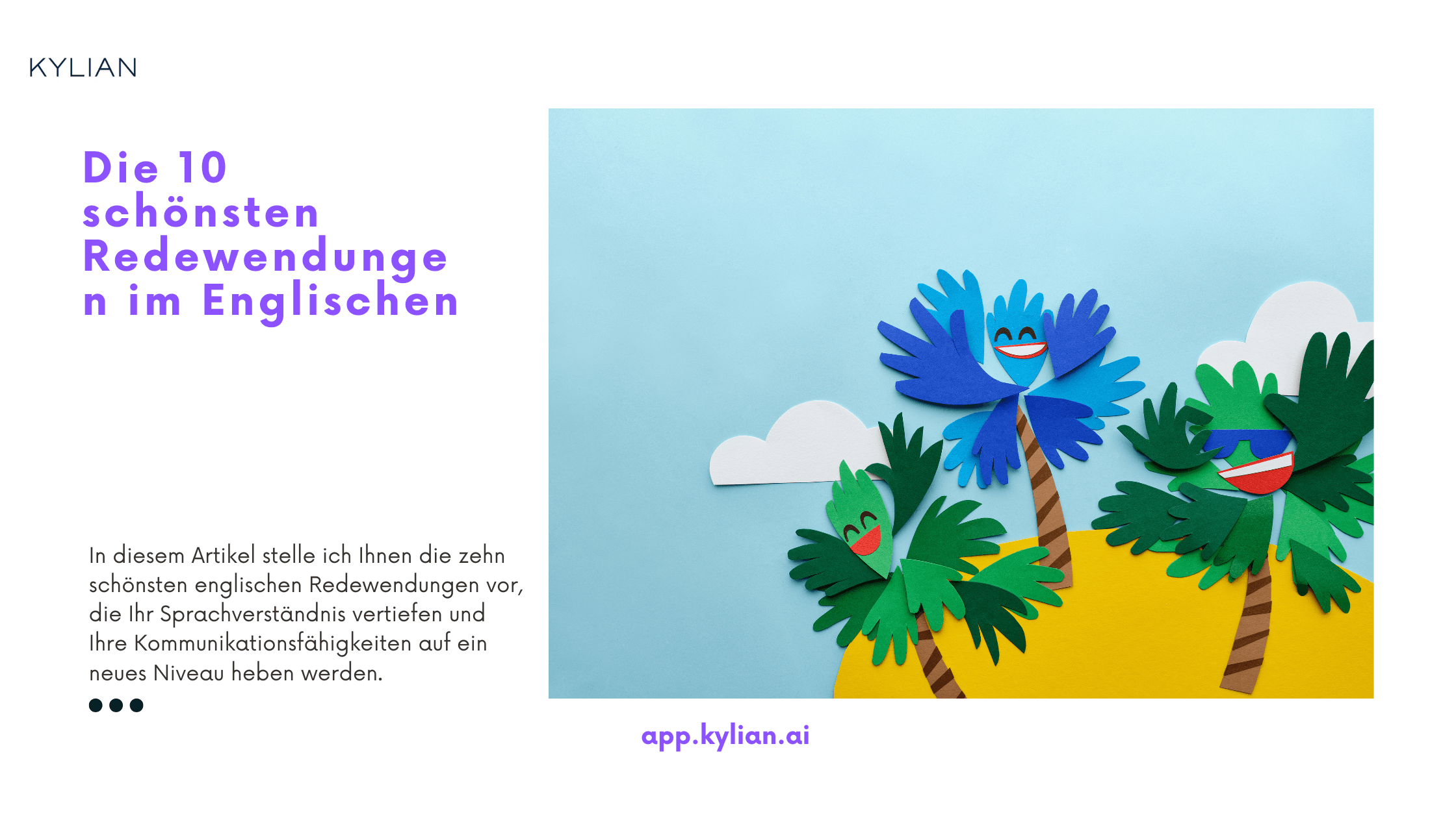 Die 10 schönsten Redewendungen im Englischen