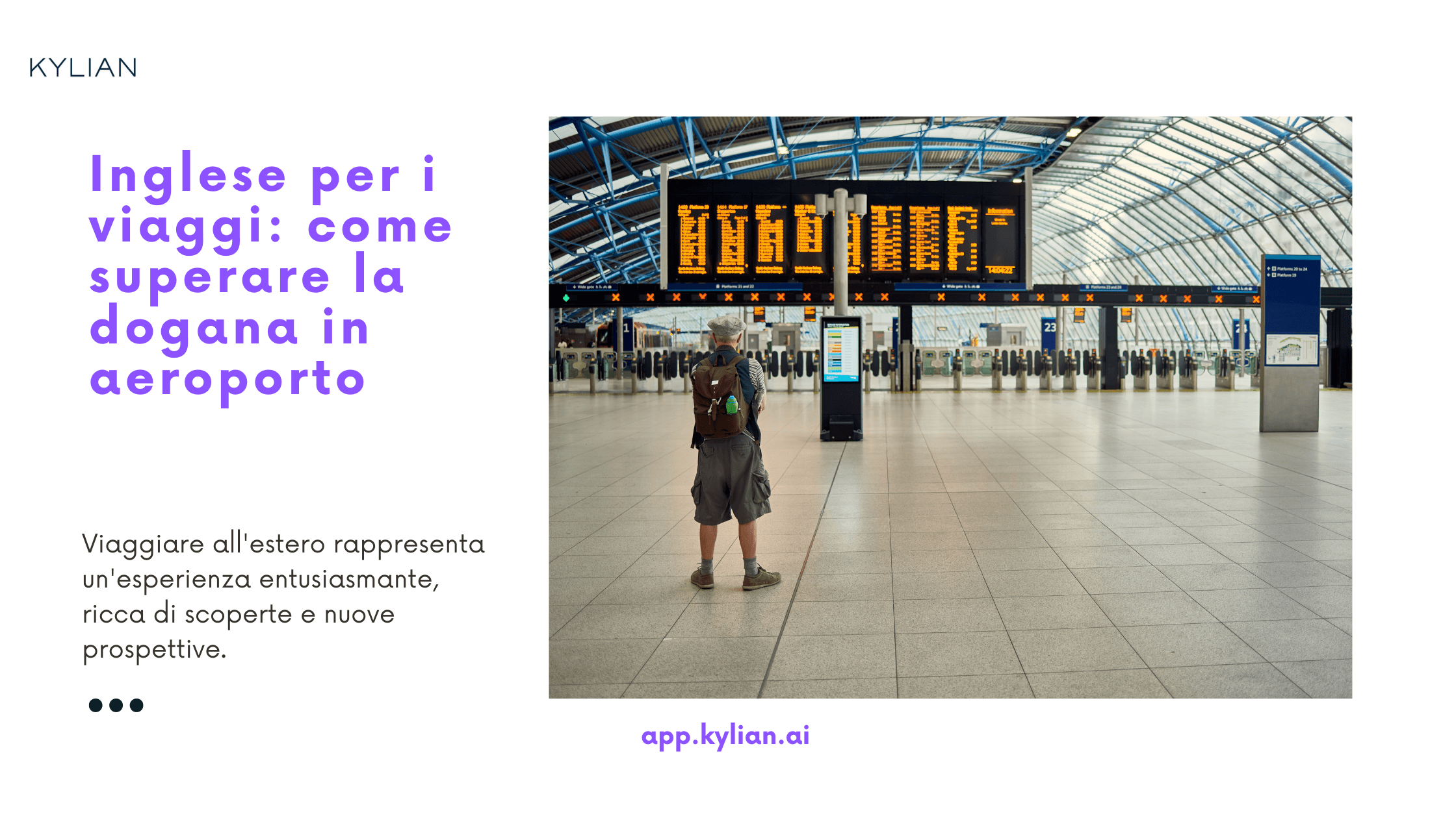 Inglese per i viaggi: come superare la dogana in aeroporto